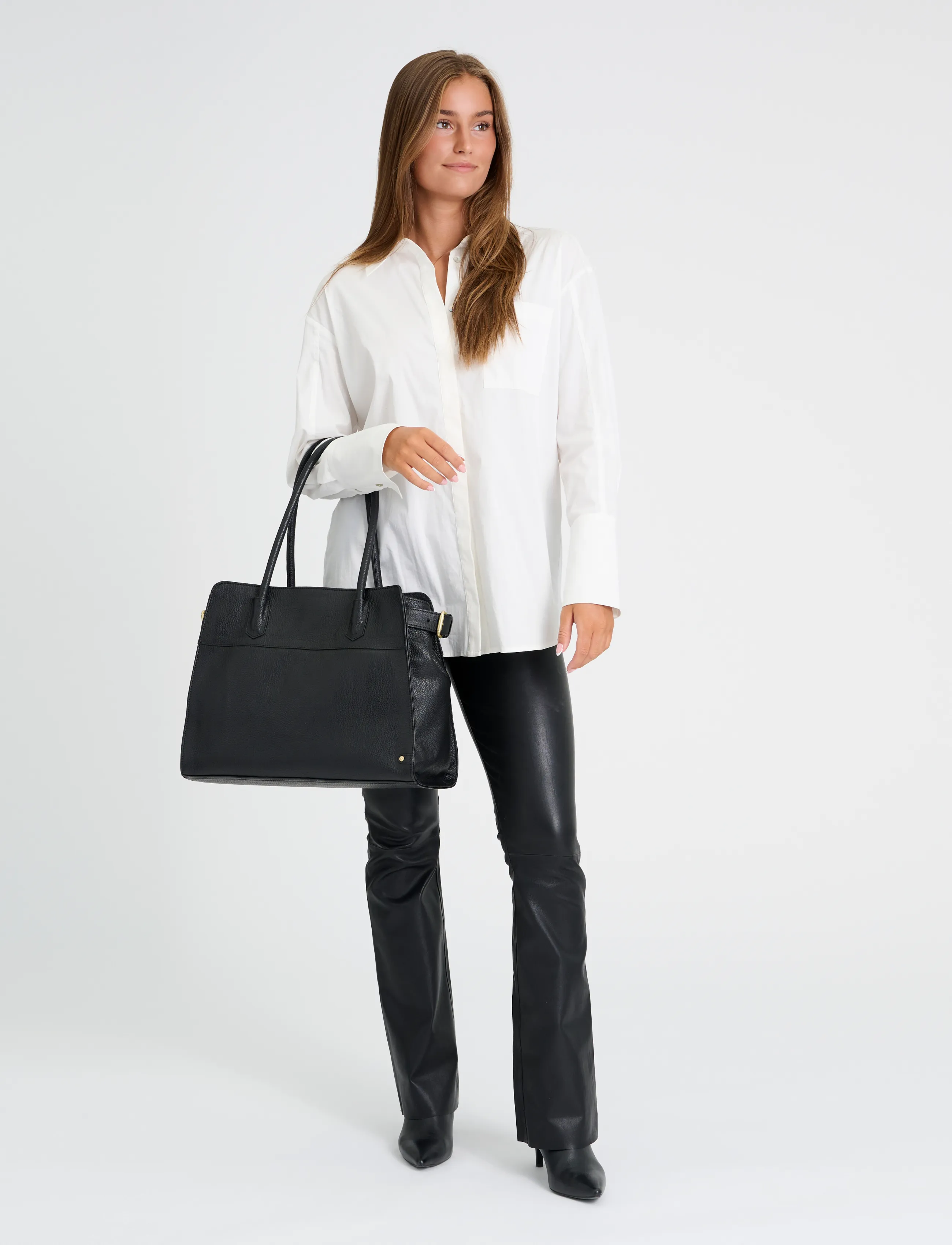 DEPECHE - Recife shopper - shopper - 099 black - 3