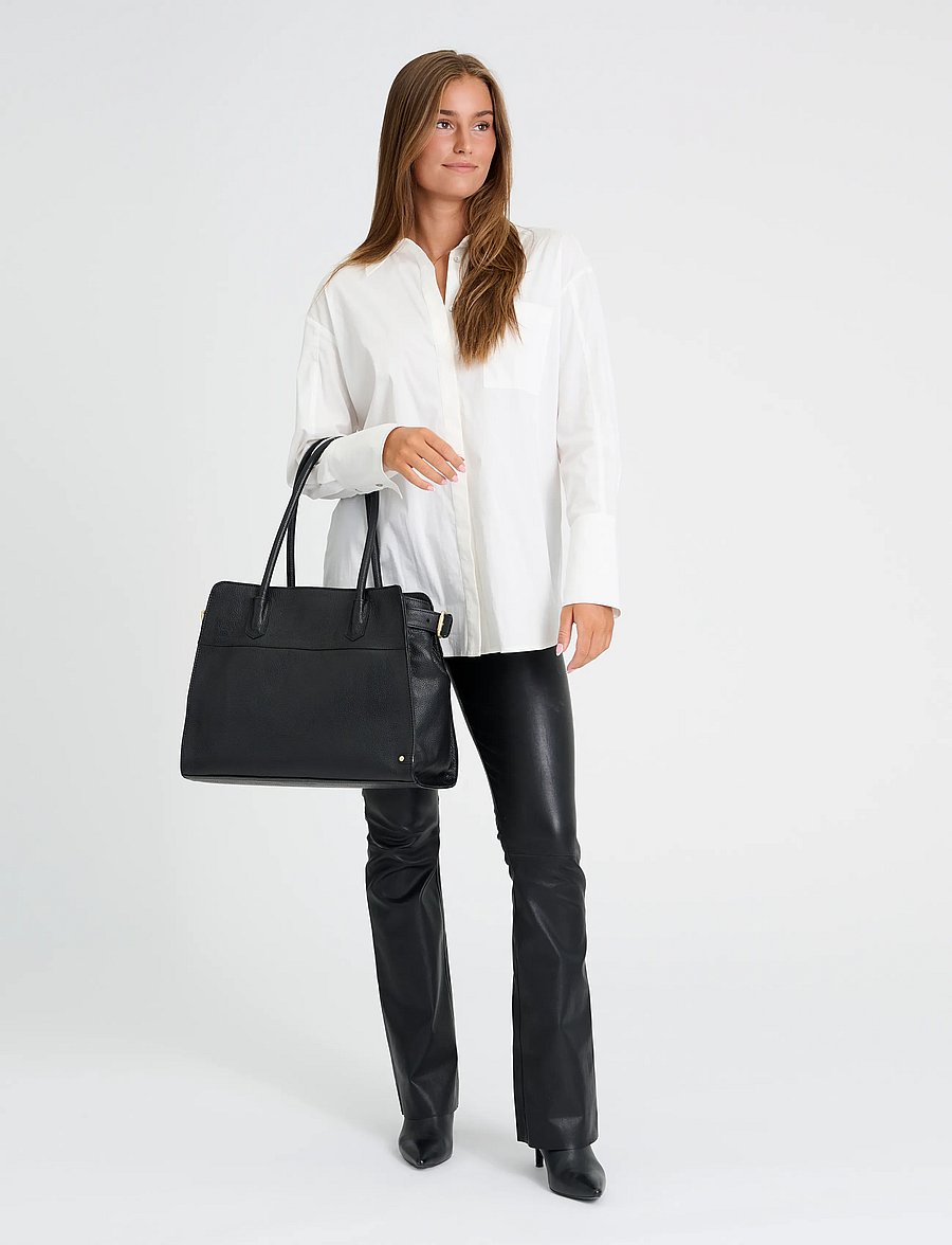 DEPECHE - Recife shopper - shopper - 099 black - 3