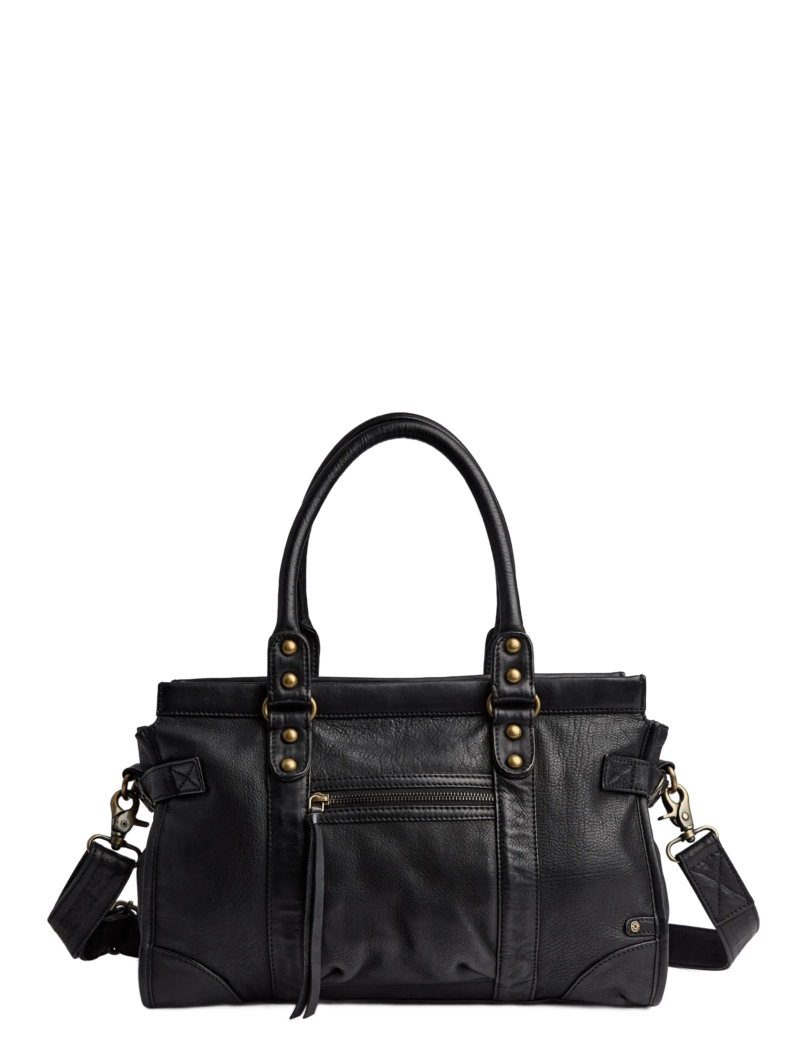 DEPECHE Bogota Shopper - Tietokonelaukut - 099 BLACK / black