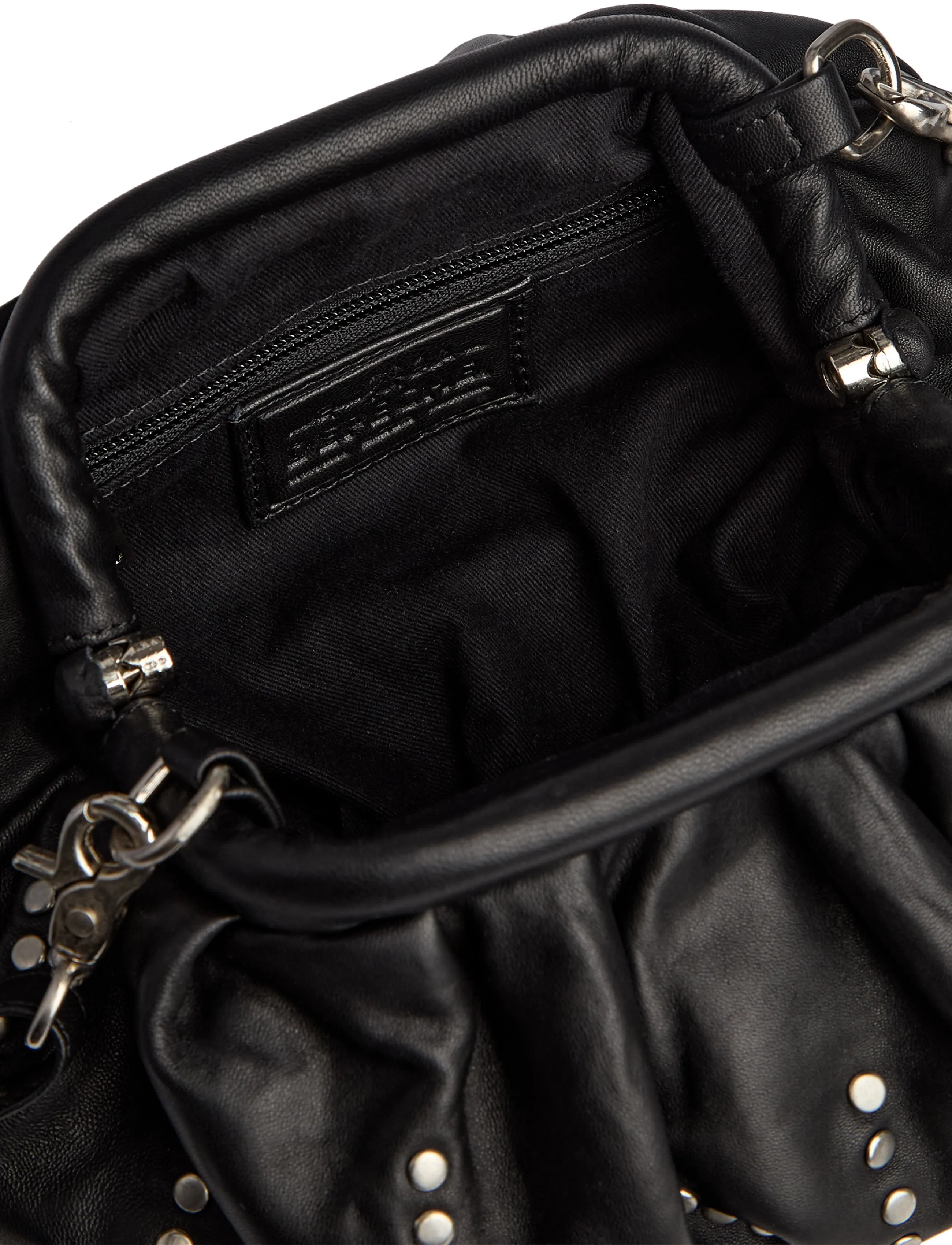 DEPECHE - Santa Clara Clutch - crossbody bags - 099 black - 2