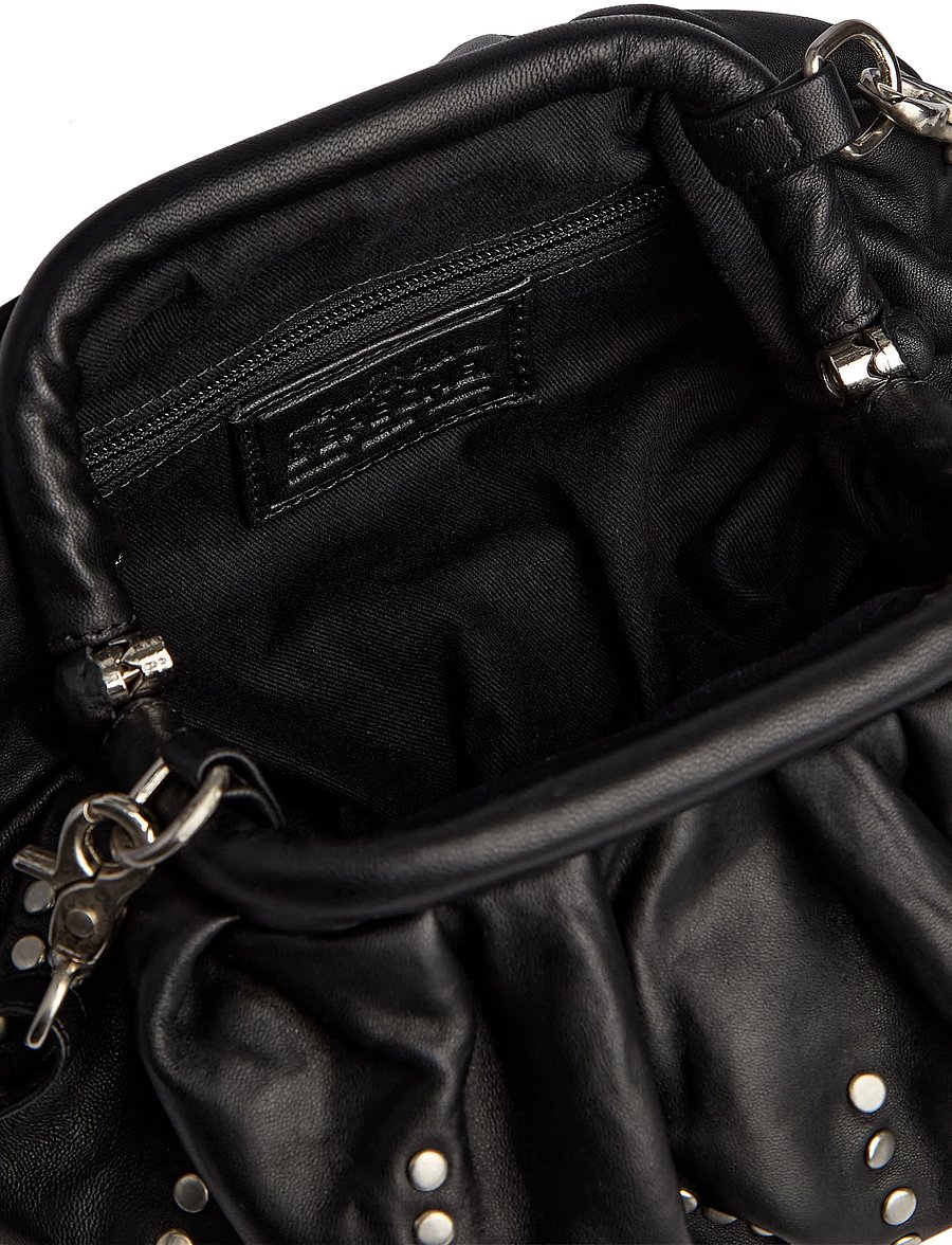DEPECHE - Santa Clara Clutch - crossbody bags - 099 black - 2