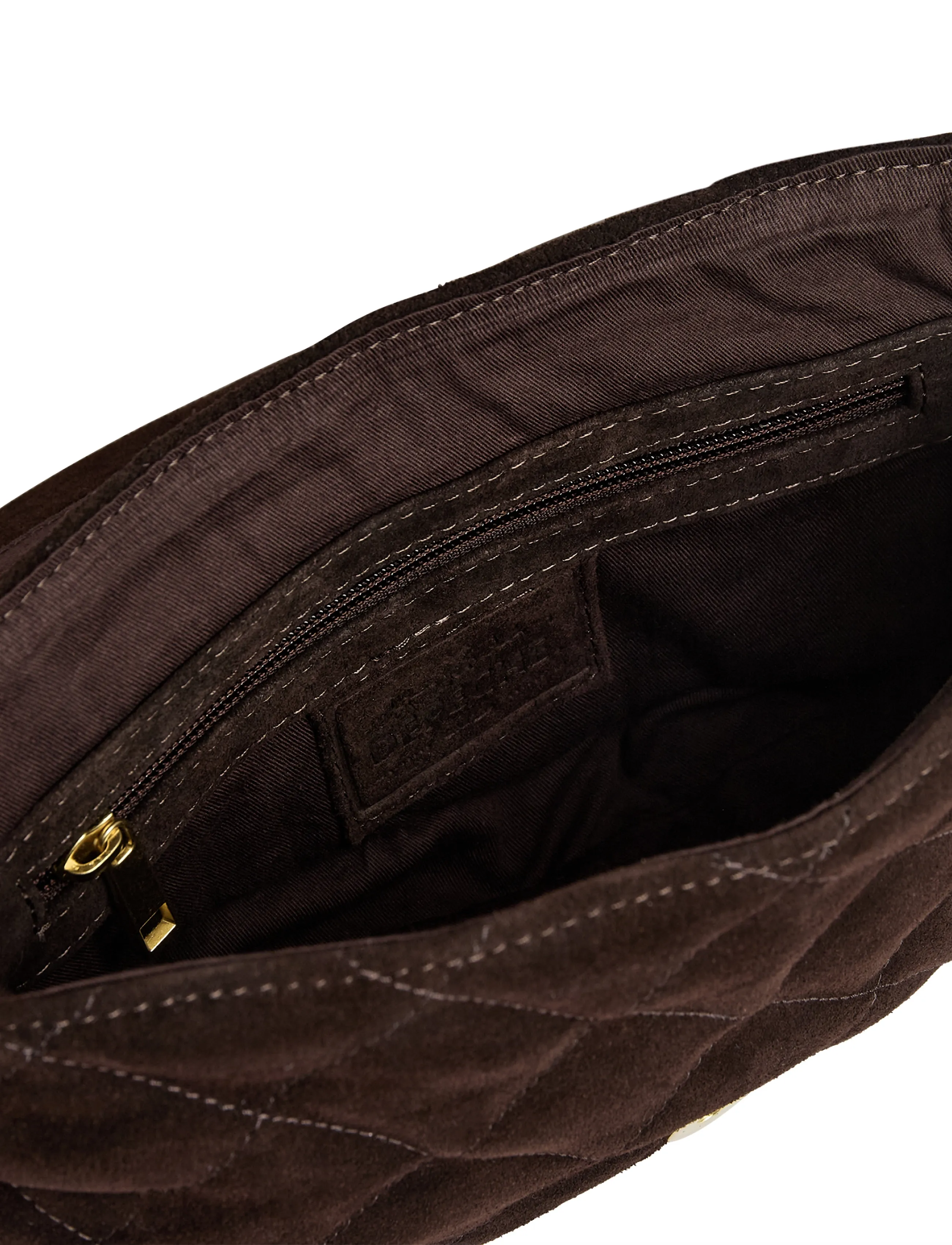 DEPECHE - Belem Clutch - special occasions - 008 chocolate - 2