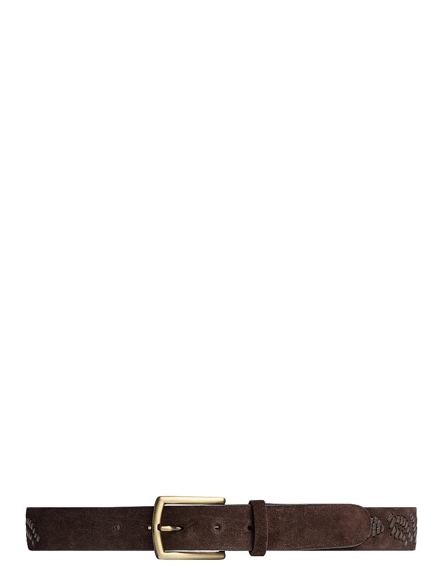 DEPECHE - Santa Fe belt - ledergürtel - 008 chocolate - 0