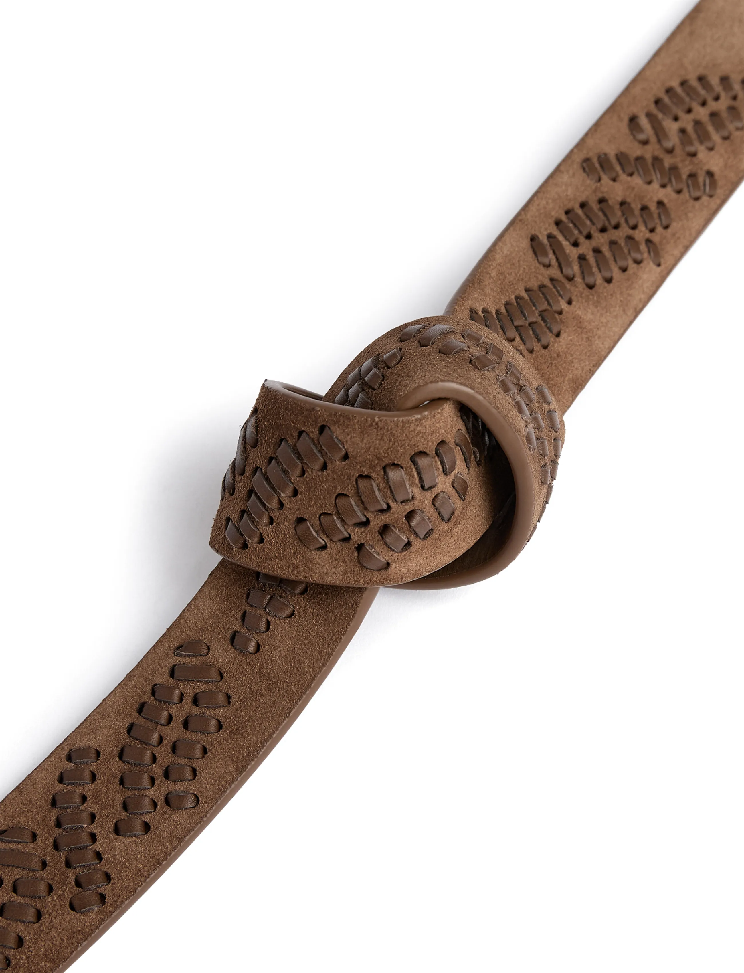 DEPECHE - Santa Fe belt - 184 walnut - 1