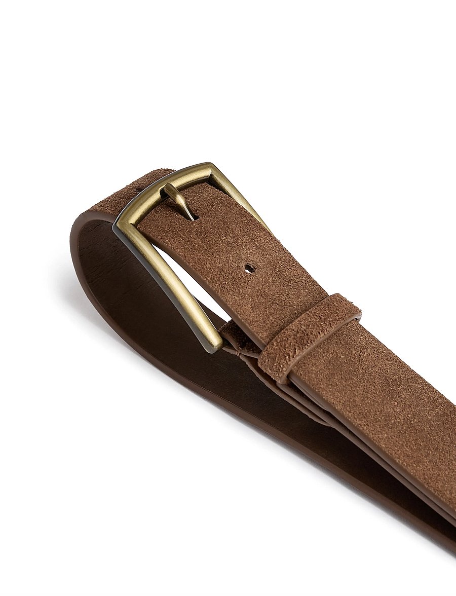 DEPECHE - Santa Fe belt - 184 walnut - 2