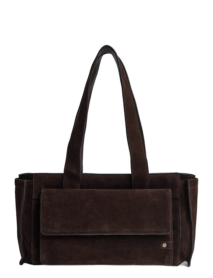 DEPECHE - Madrid Shoulderbag - schultertaschen - 008 chocolate - 0