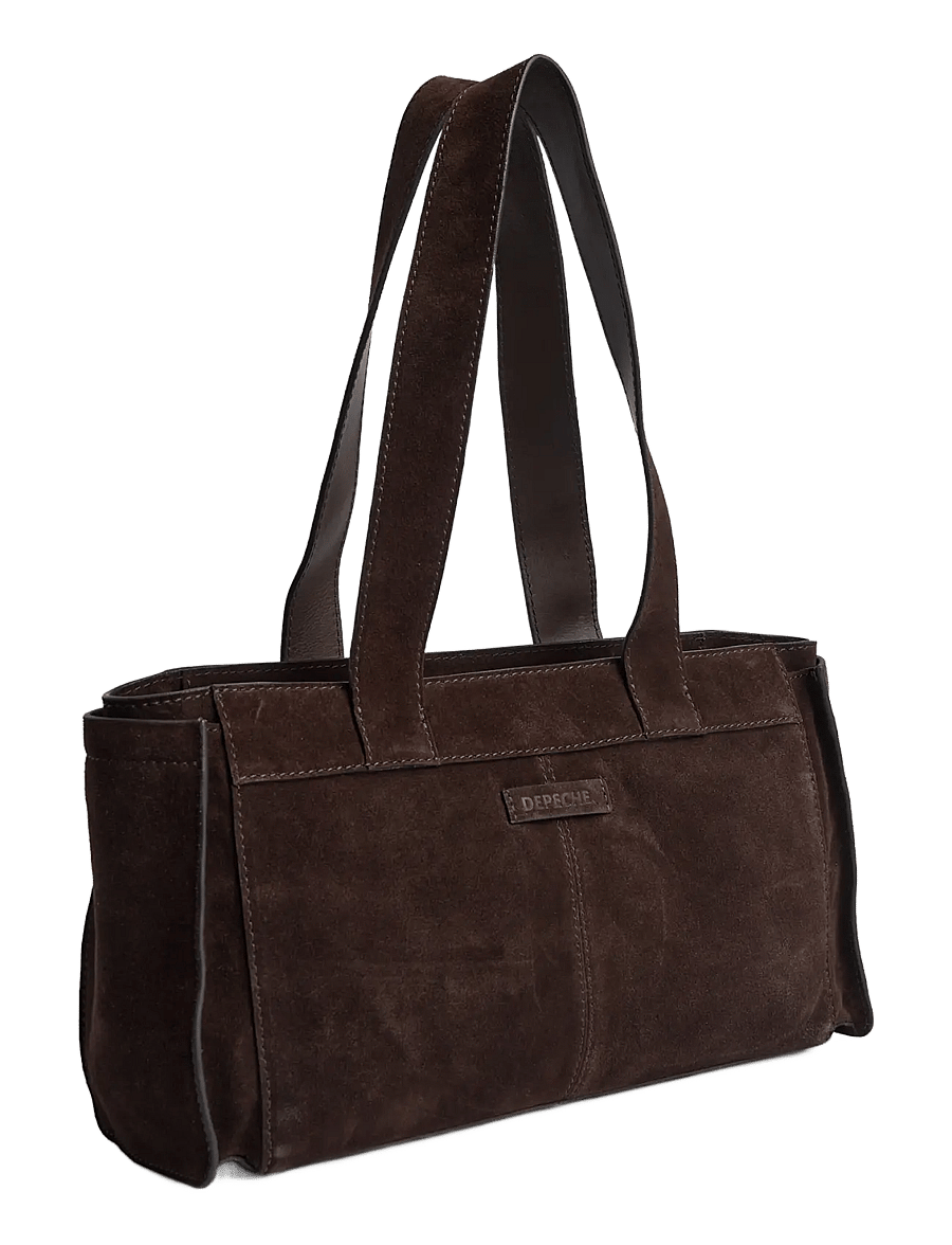 DEPECHE - Madrid Shoulderbag - schultertaschen - 008 chocolate - 1