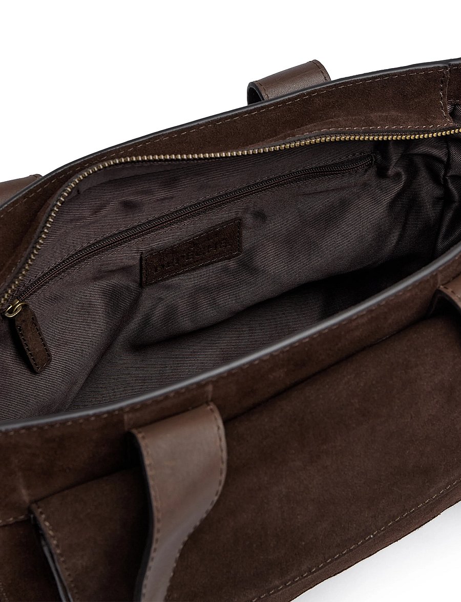 DEPECHE - Madrid Shoulderbag - schultertaschen - 008 chocolate - 2