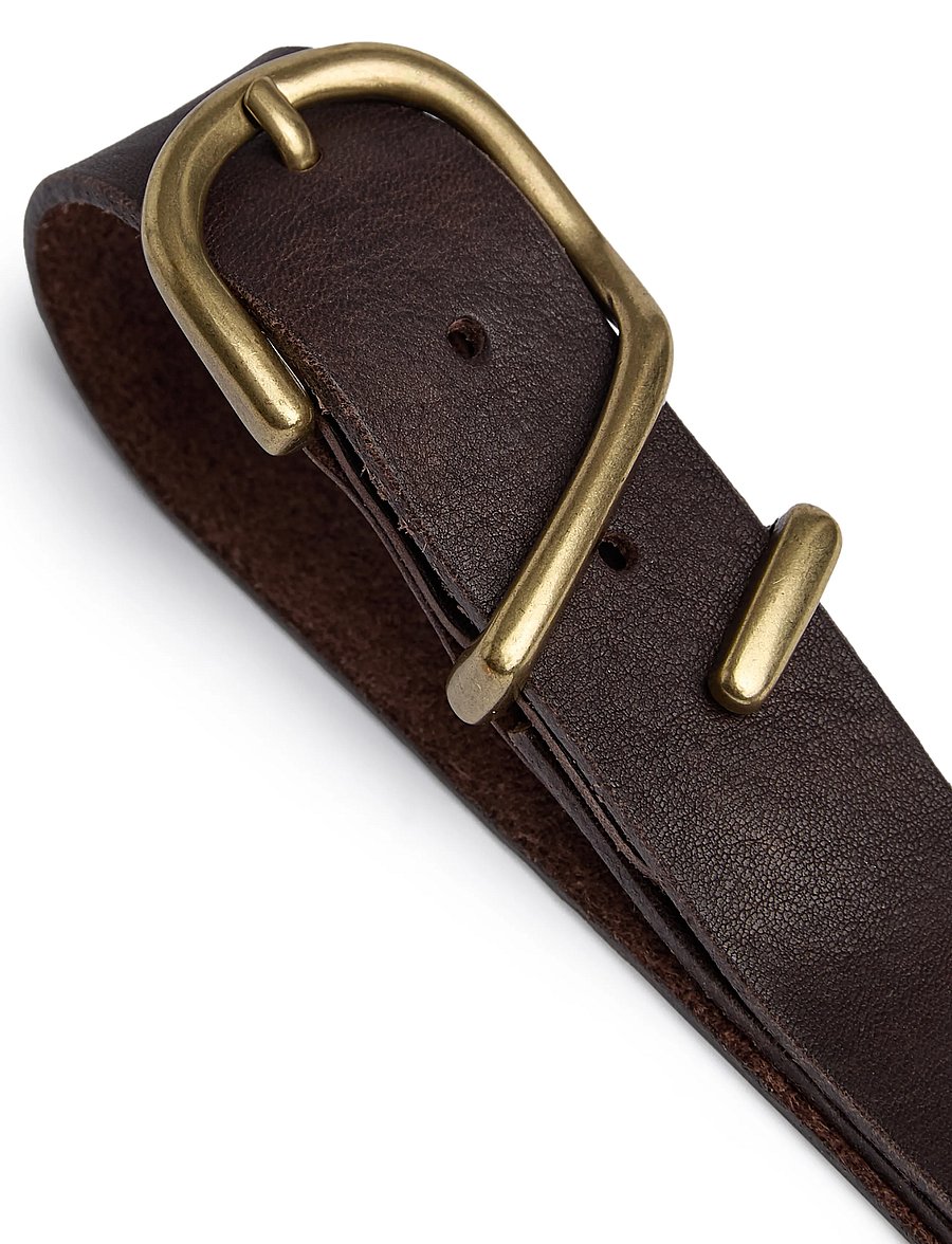 DEPECHE - Jeans Belt - freizeitgürtel - 161 dark brown - 2