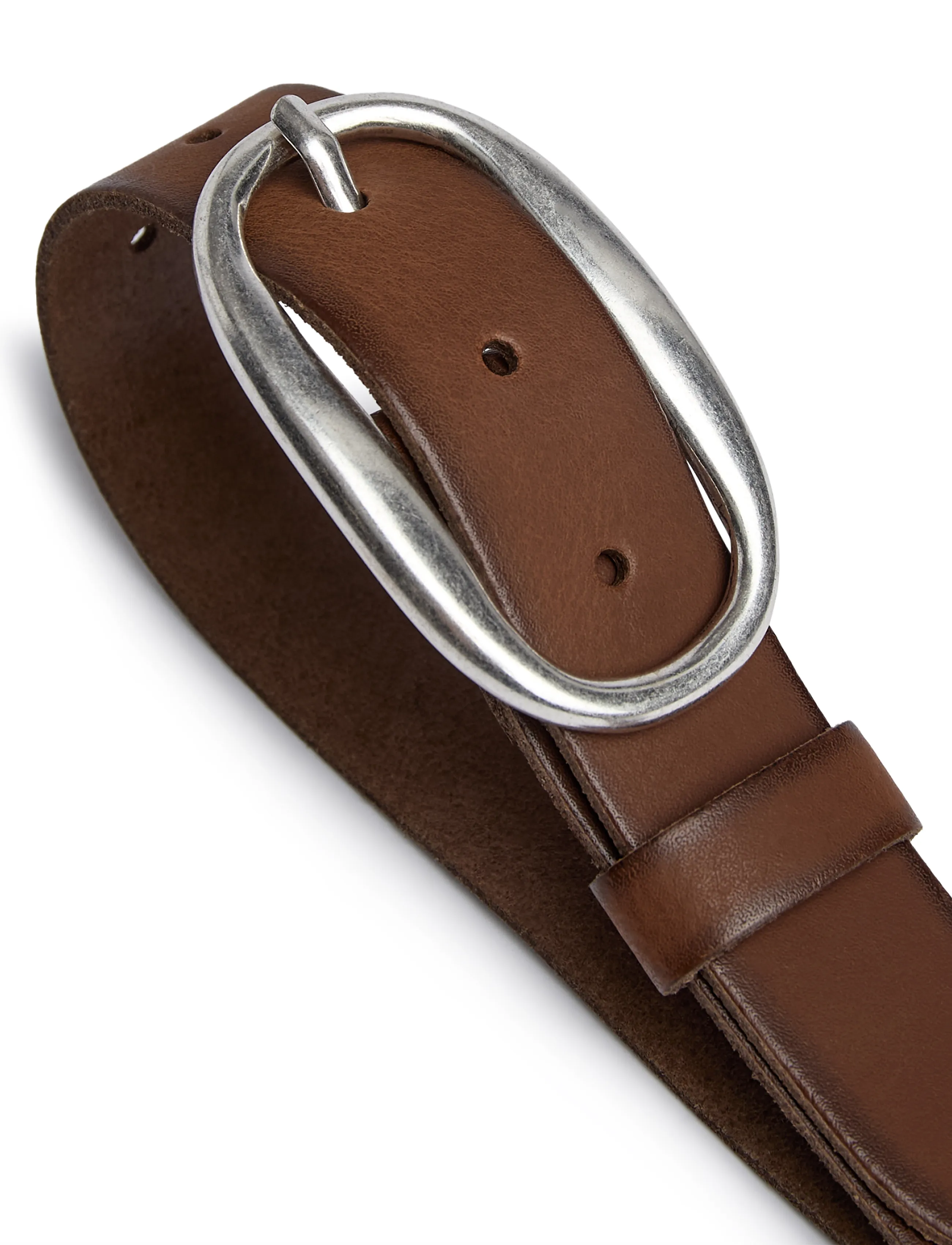 DEPECHE - Jeans Belt - 014 cognac - 1