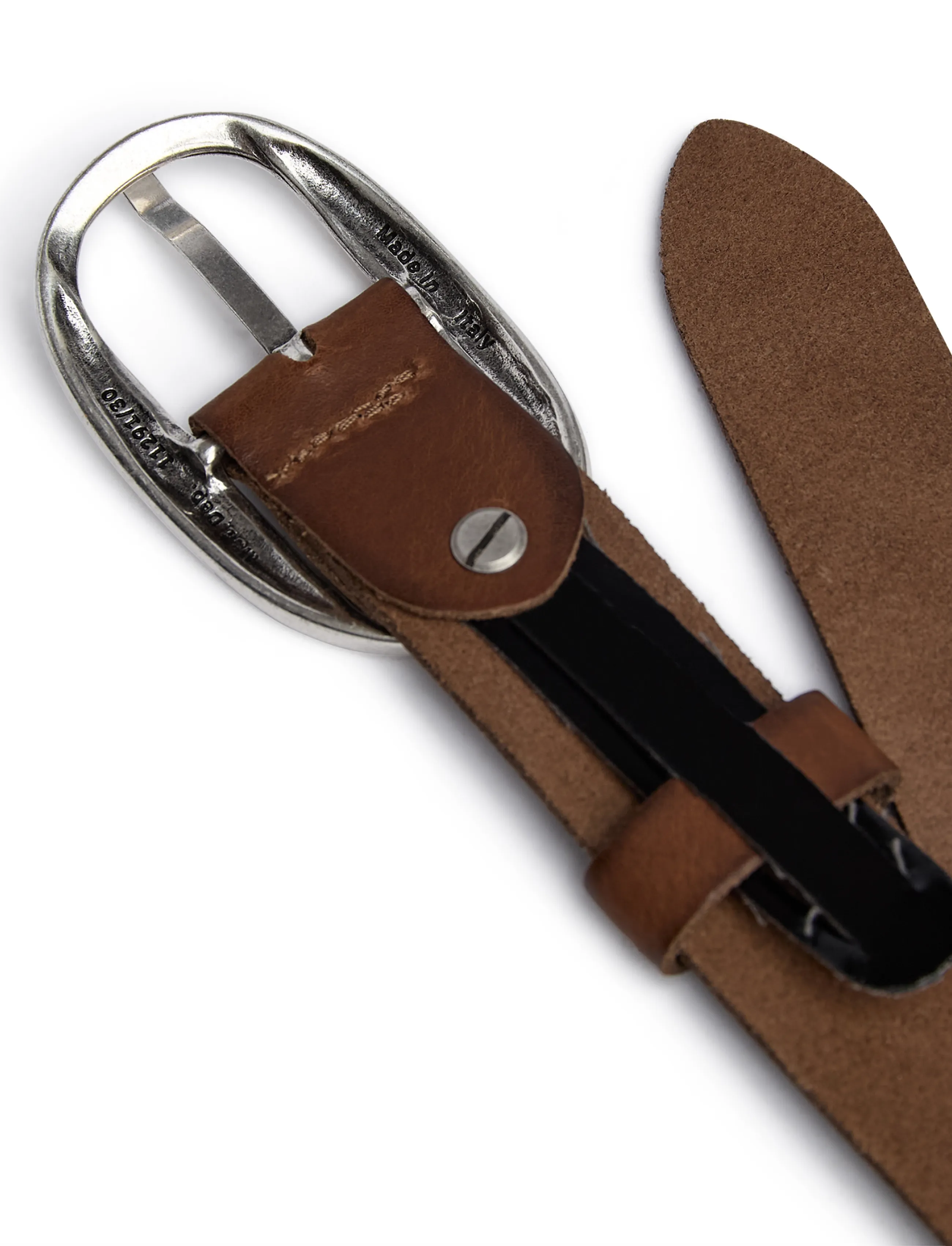 DEPECHE - Jeans Belt - 014 cognac - 2