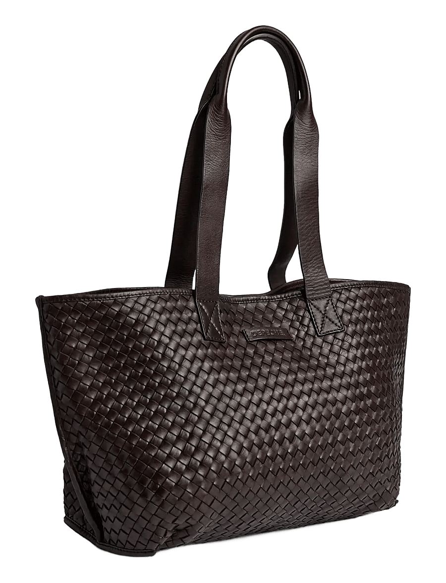 DEPECHE - Sofya shopper - shopper - 161 dark brown - 1