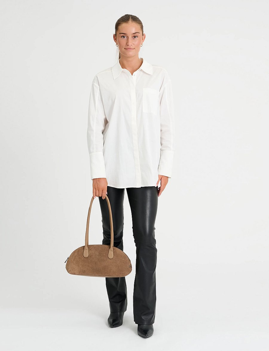 DEPECHE - Bilbao Shoulderbag - alltags-style - 342 dark mud - 3