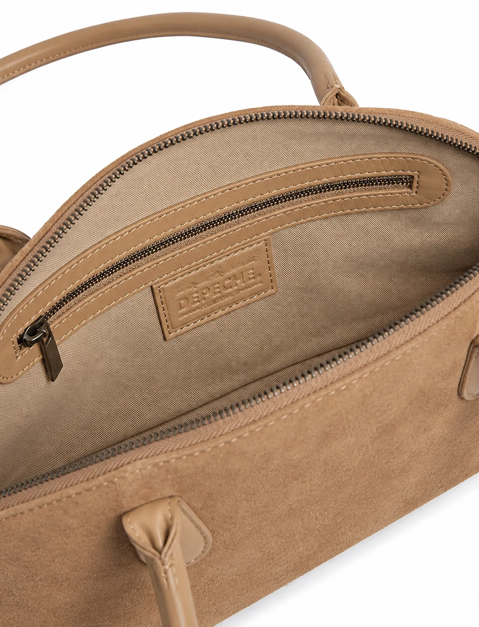 DEPECHE - Bilbao Shoulderbag - alltags-style - 342 dark mud - 4