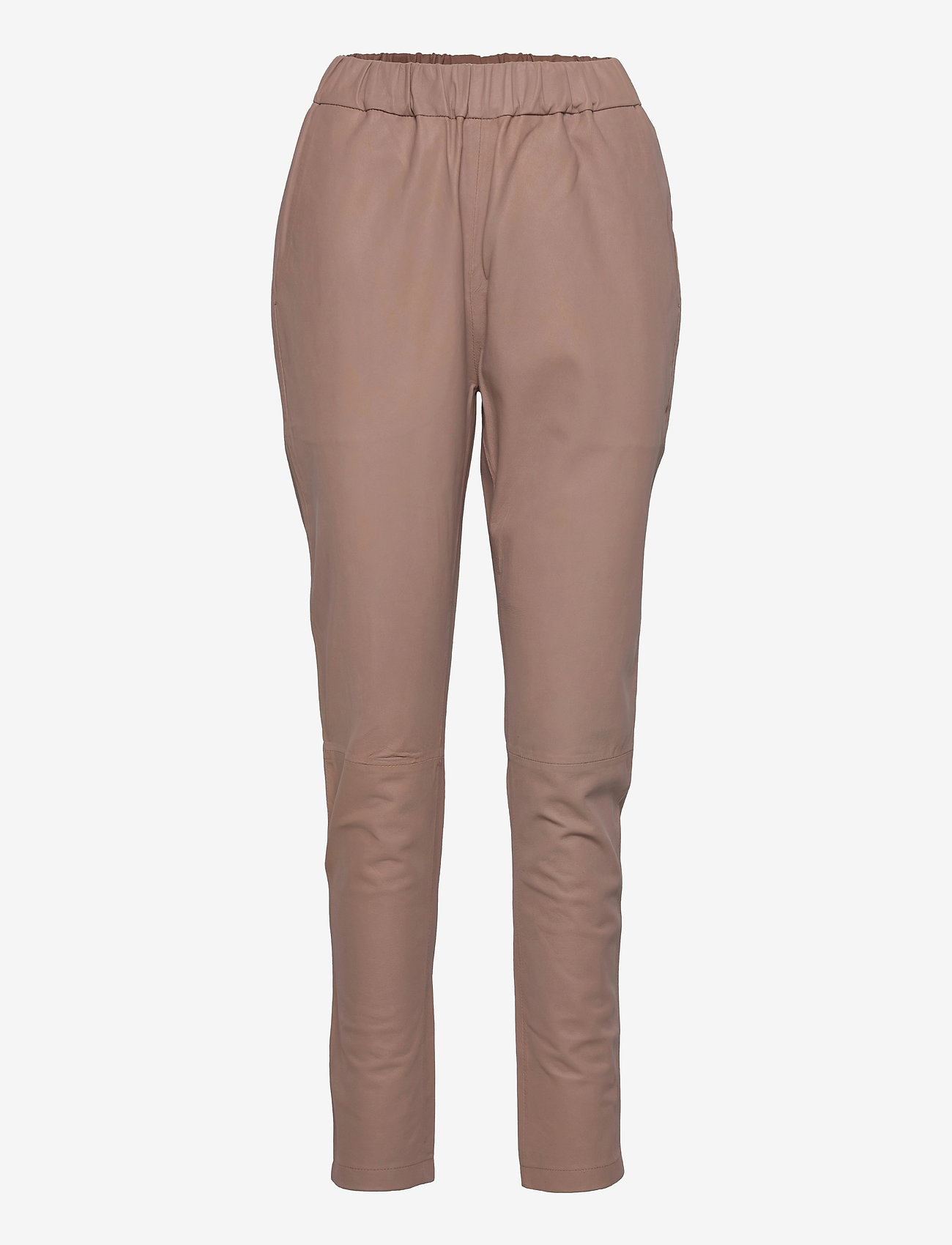 DEPECHE - Pant - læderbukser - 165 antique rose - 0