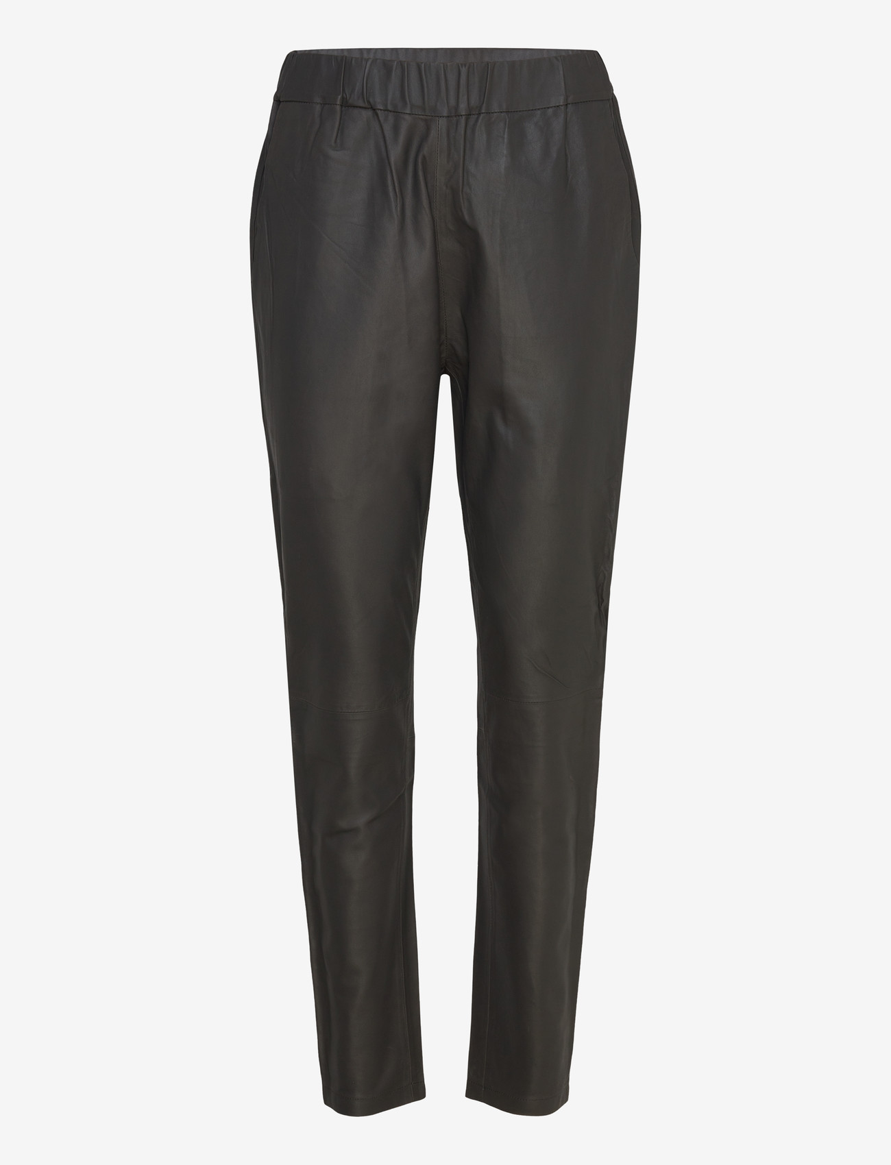 DEPECHE - CarrieDEP RW Pants - nahkpüksid - 175 charcoal - 0