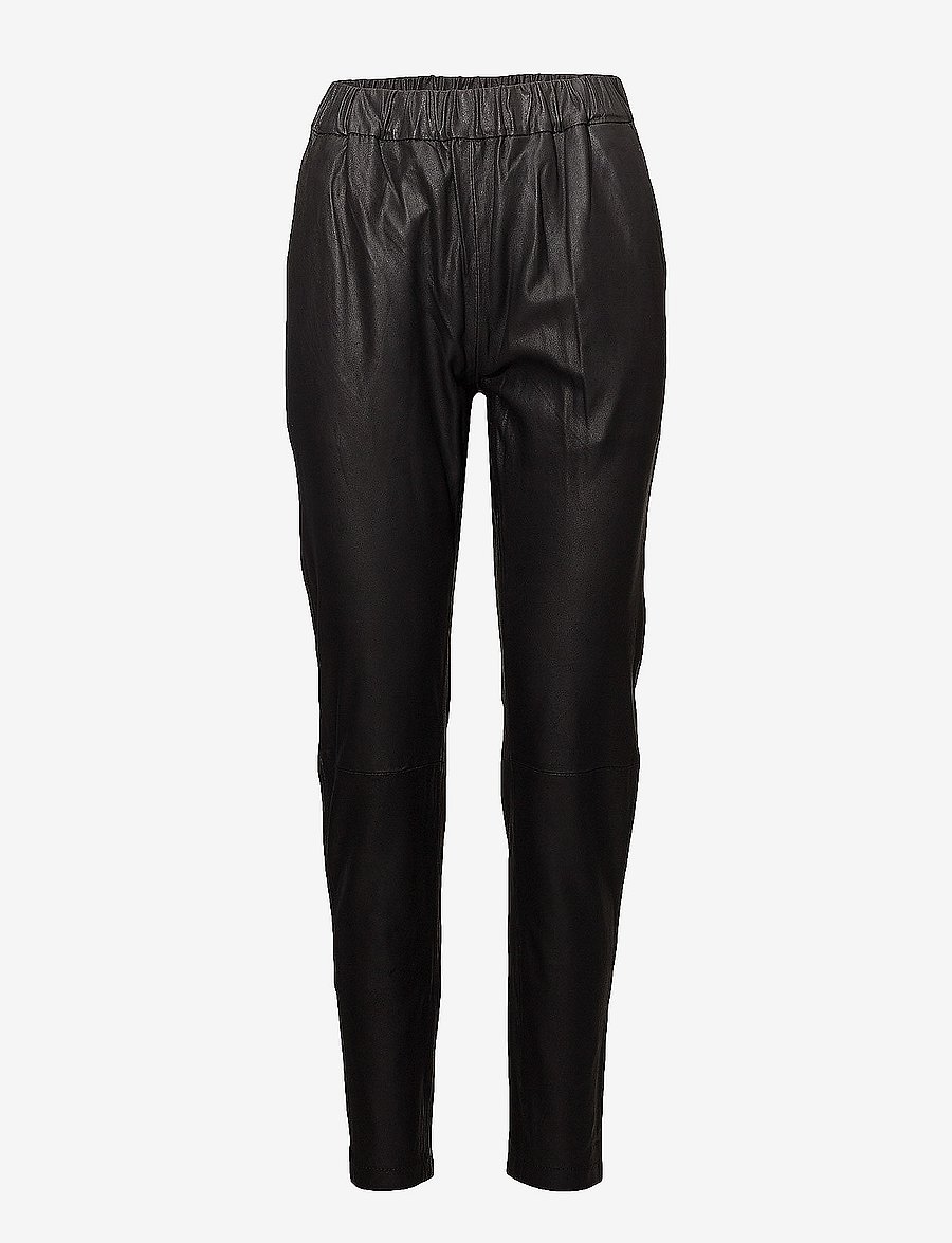 DEPECHE - Pant - nahkpüksid - black - 0