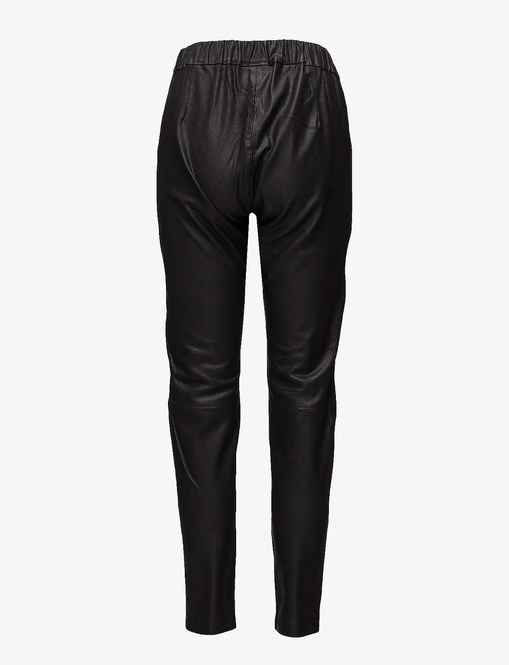 DEPECHE - Pant - leather trousers - black - 1