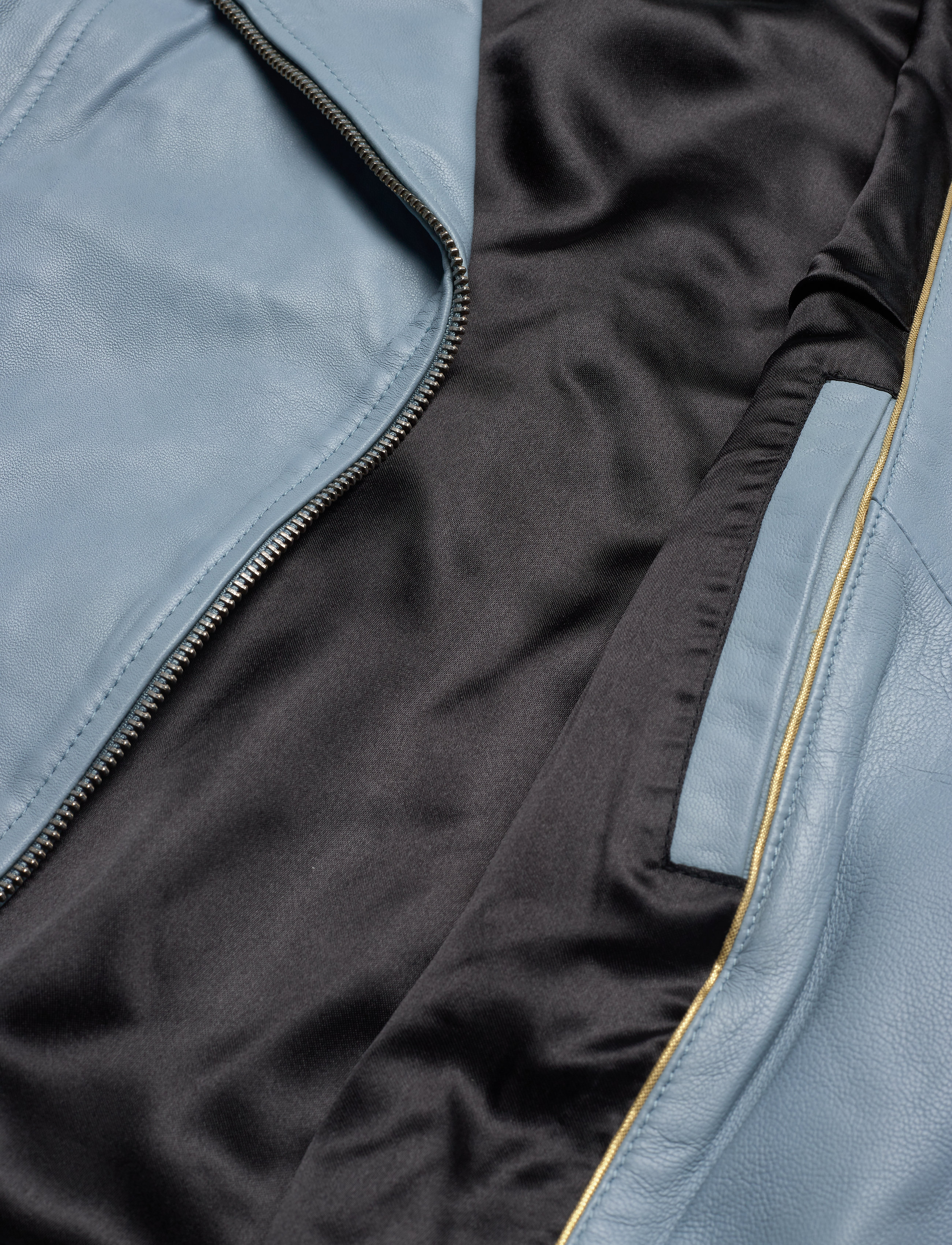DEPECHE - Biker jacket - 144 denim blue - 5