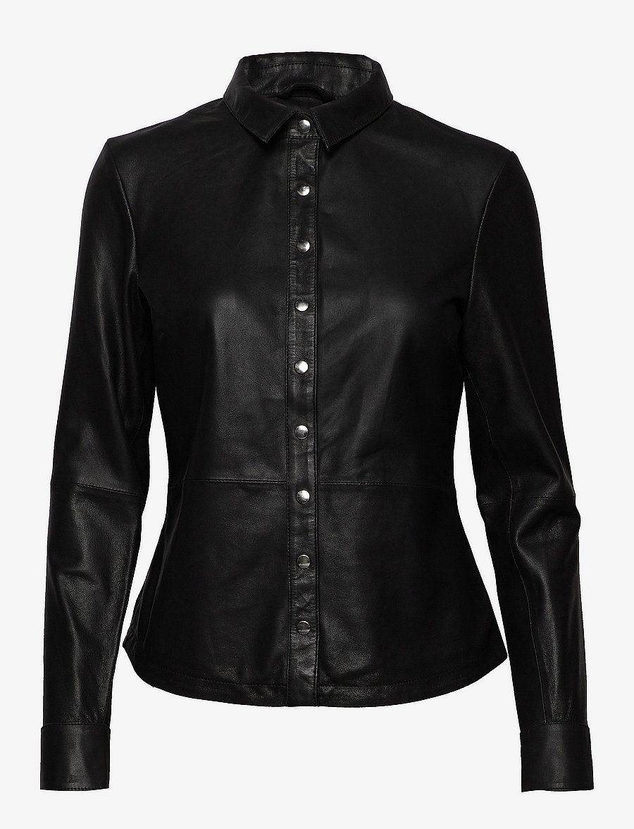 DEPECHE - Tops - long-sleeved shirts - black - 0