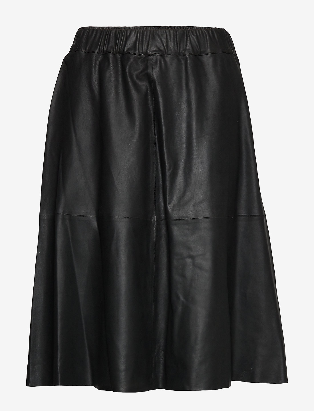 DEPECHE - Skirt - lædernederdele - black - 0