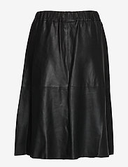 DEPECHE - Skirt - skjørt i skinn - black - 1
