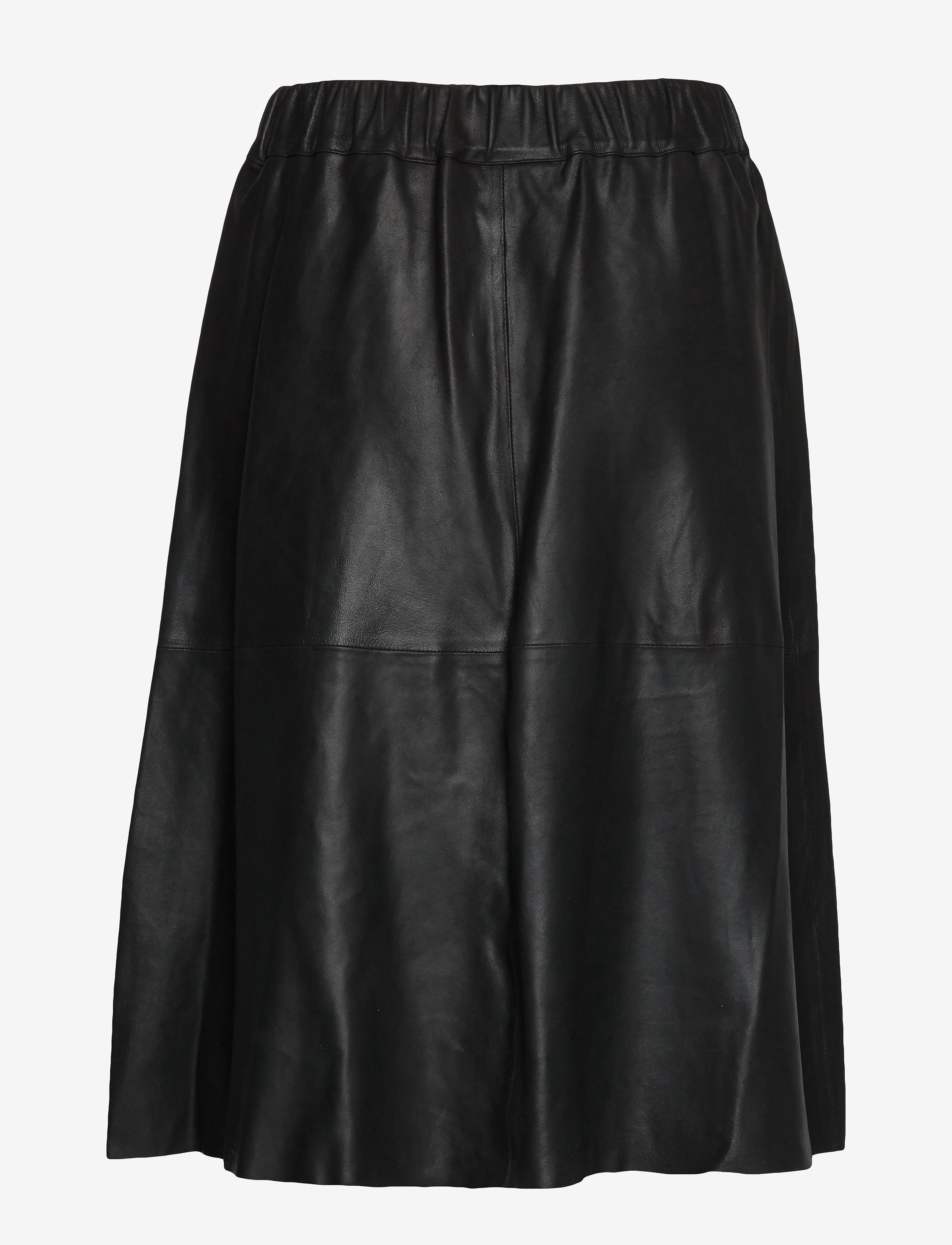 DEPECHE - Skirt - Ādas svārki - black - 1