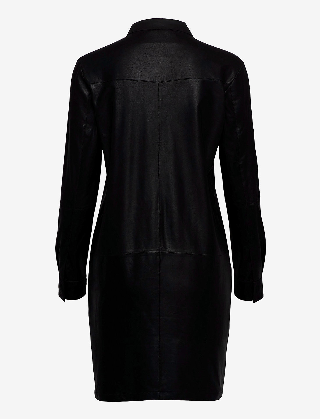 DEPECHE - Long shirt - skjortekjoler - black - 1