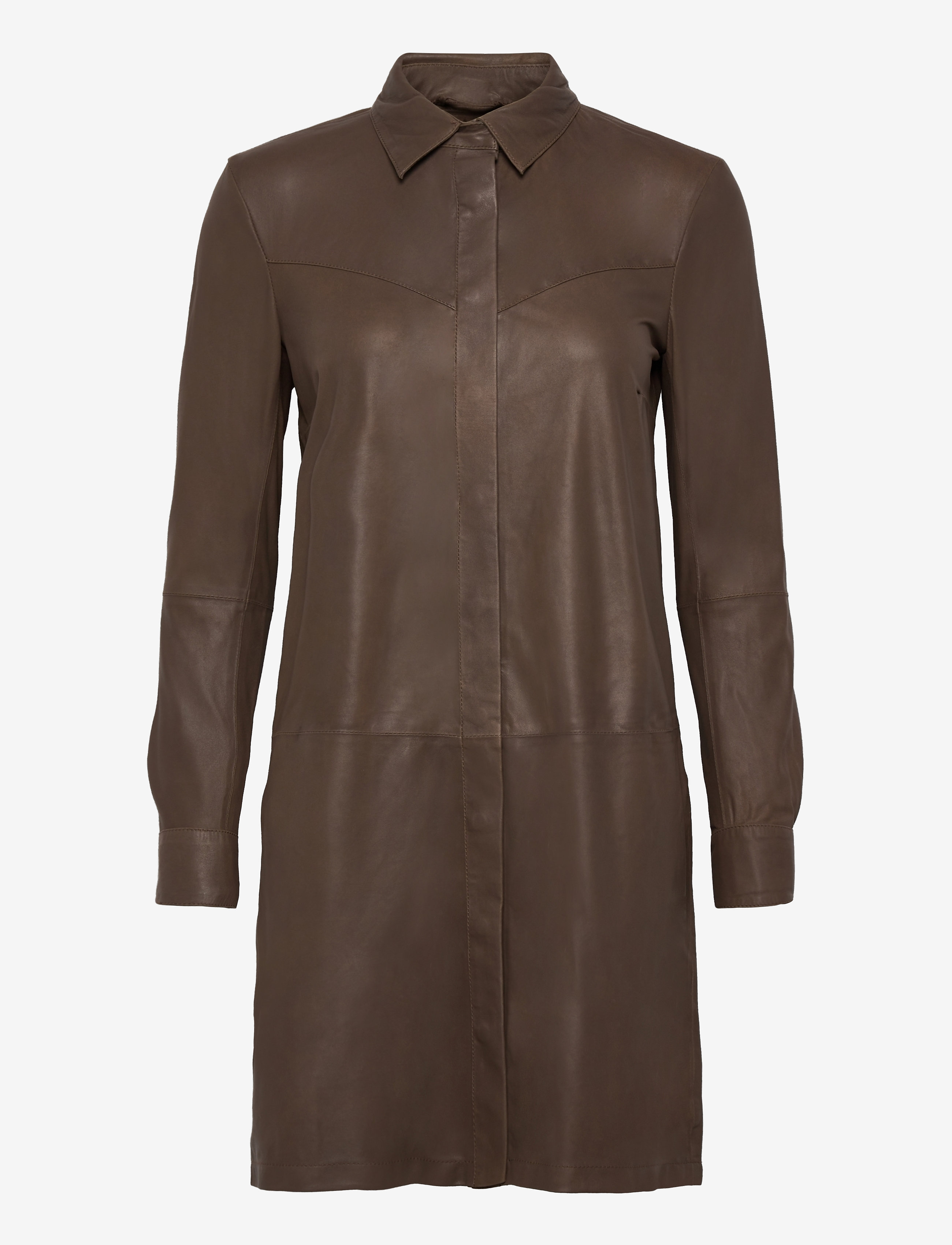 Long shirt - DUSTY TAUPE