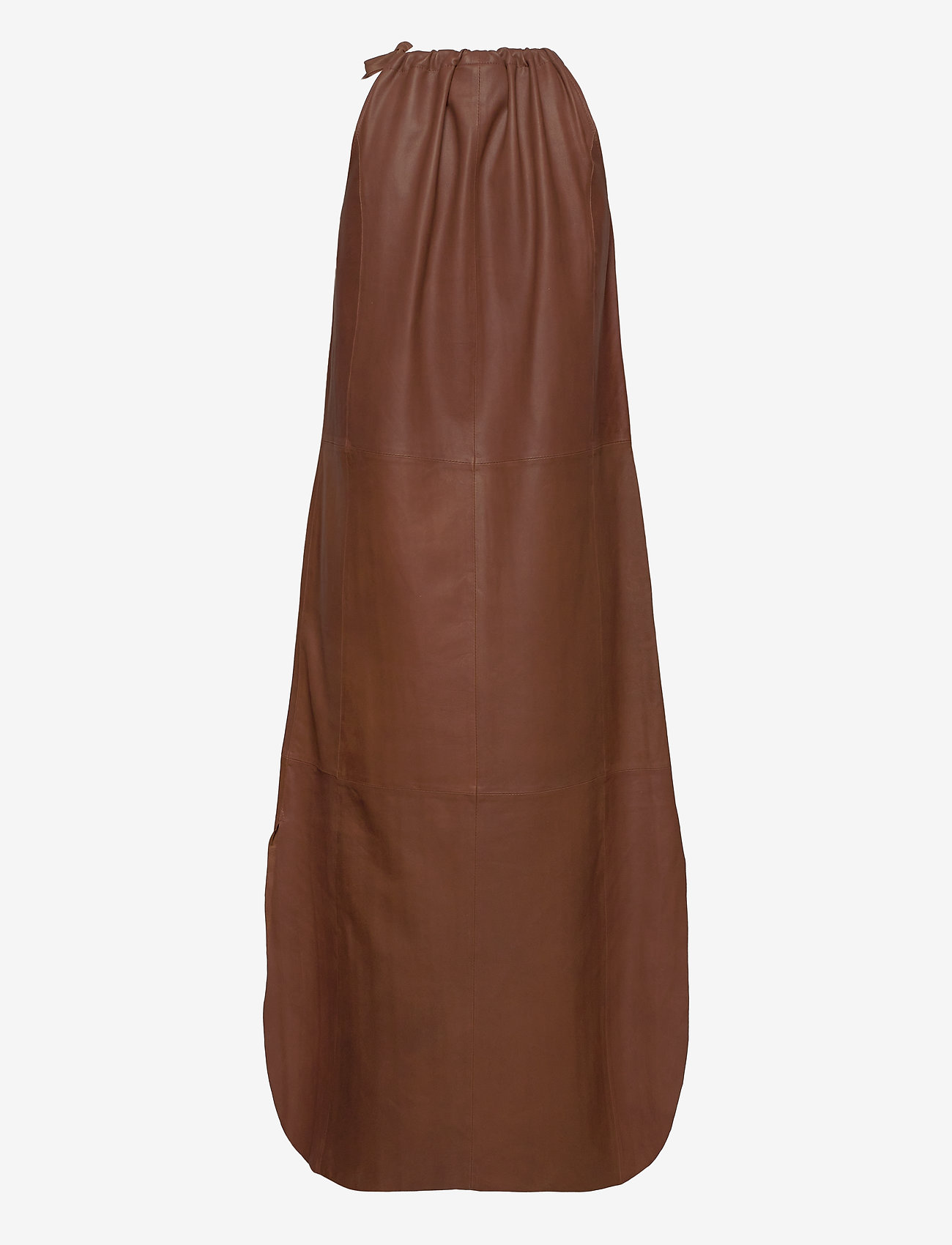 DEPECHE - Long dress - 150 tobacco - 1