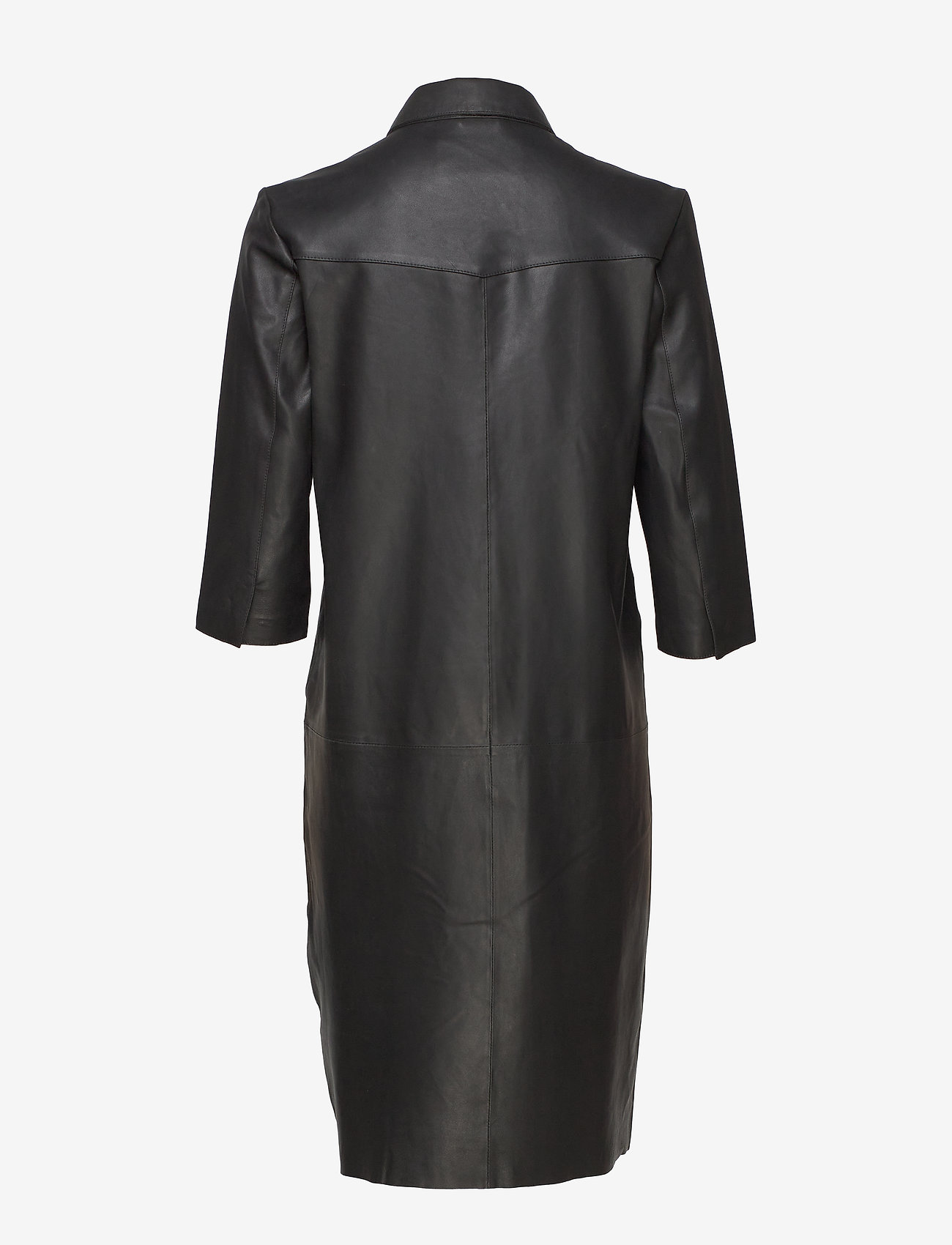 DEPECHE - Shirt dress - black - 1