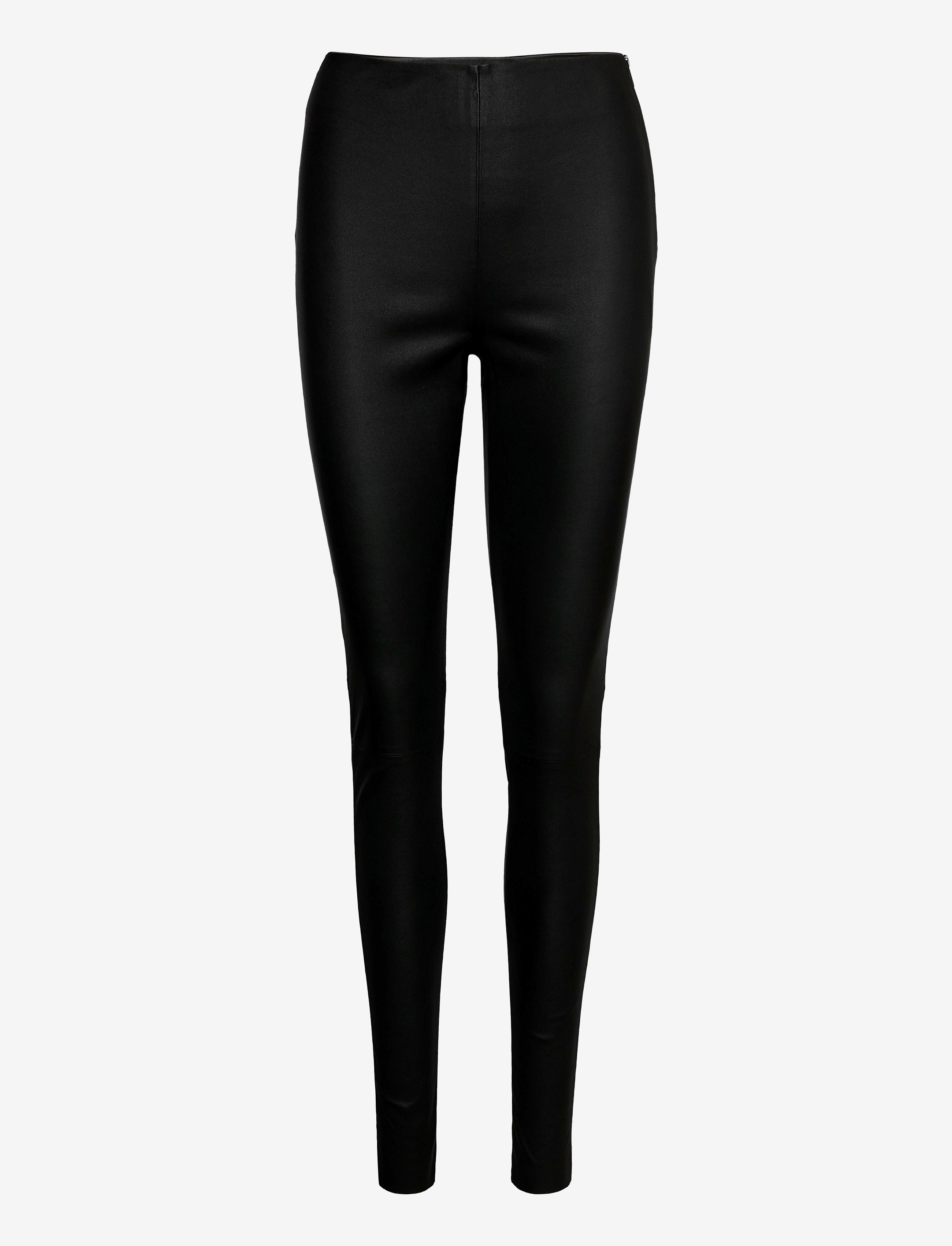 DEPECHE Ayadep Hw Leggings, 44, Black, Underdele > Leggings, Dame