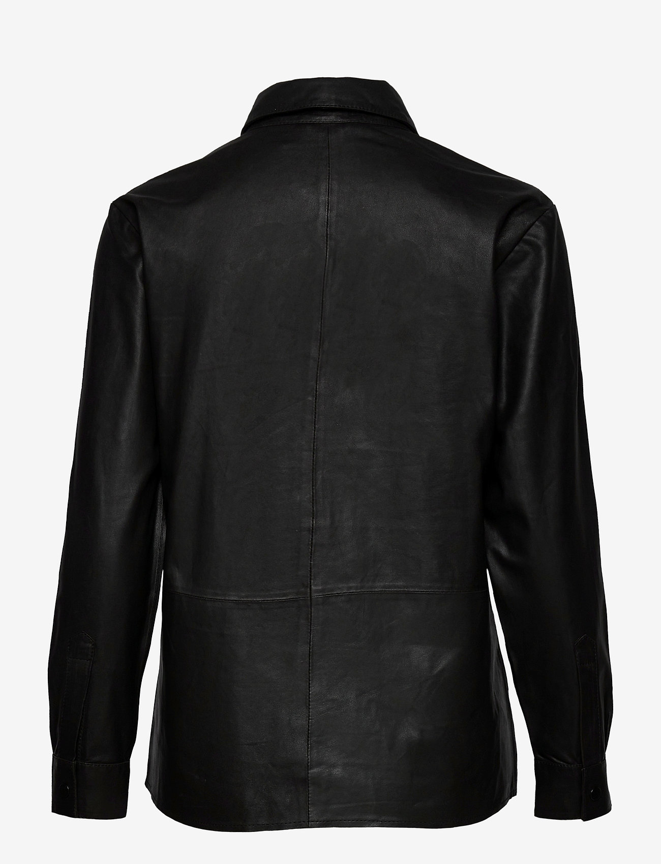 DEPECHE - Shirt w buttons - black - 1