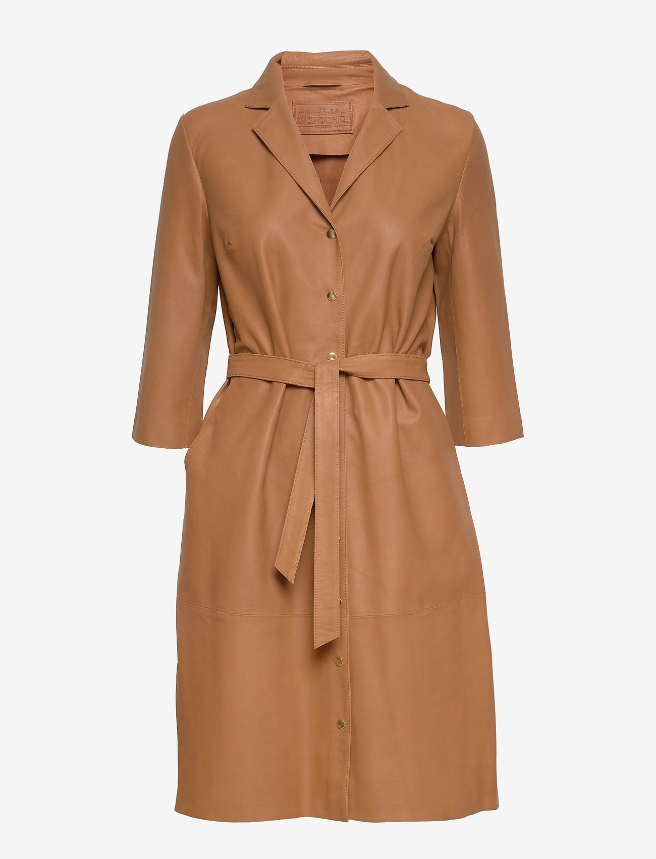 DEPECHE Shirt Dress – midi dresses – shop at Booztlet