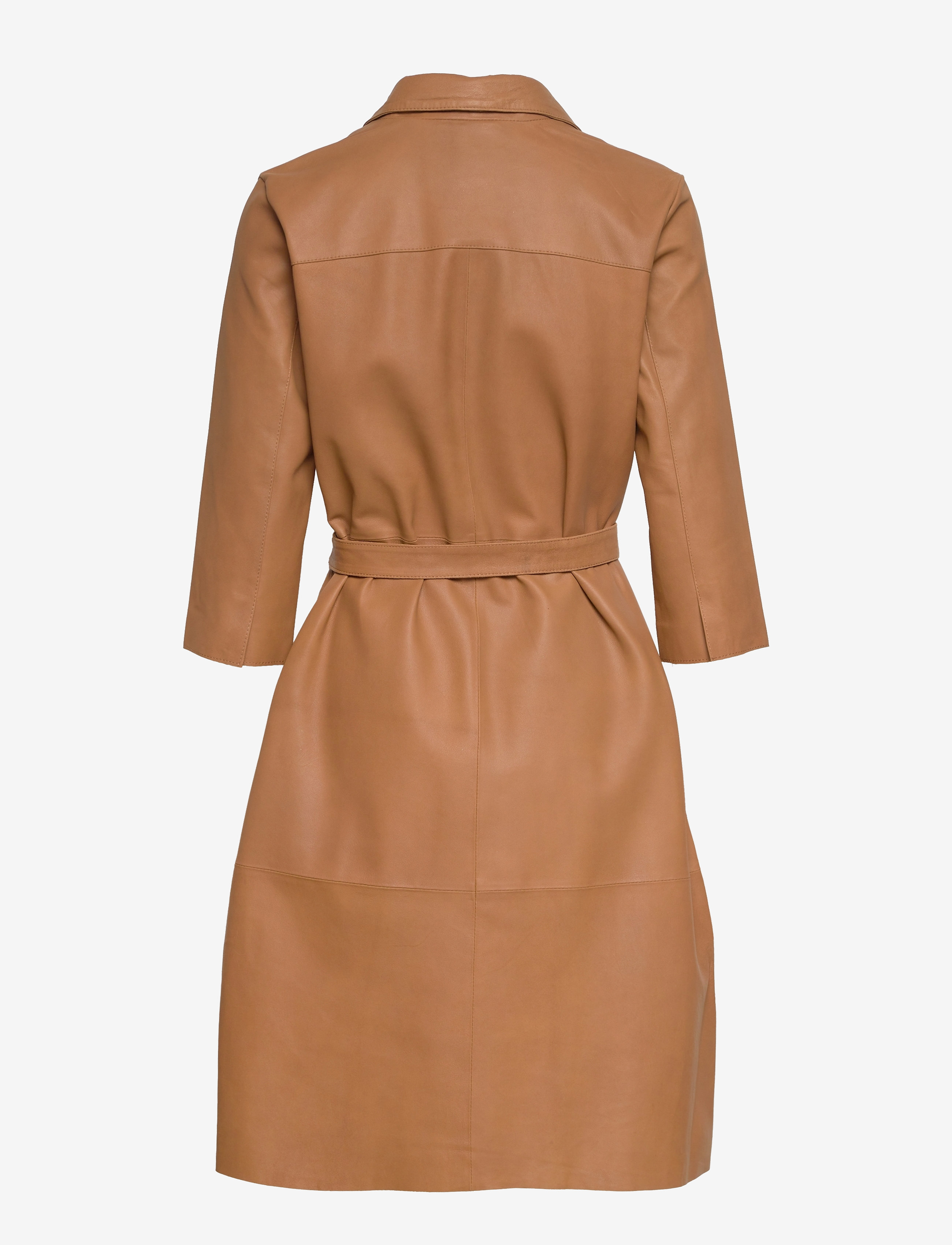 DEPECHE - Shirt dress - camel - 1