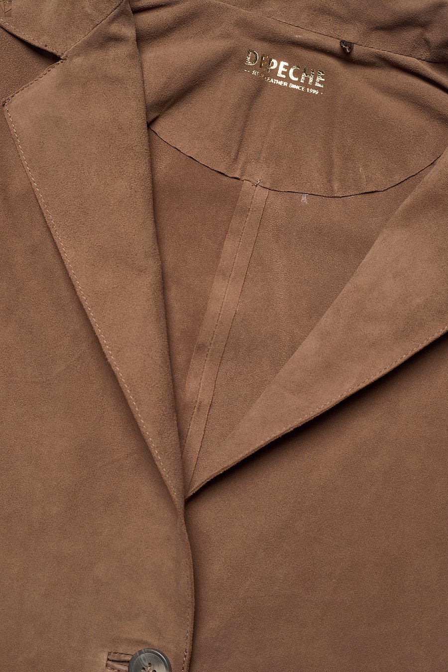 DEPECHE - Long cardigan - mud - 2