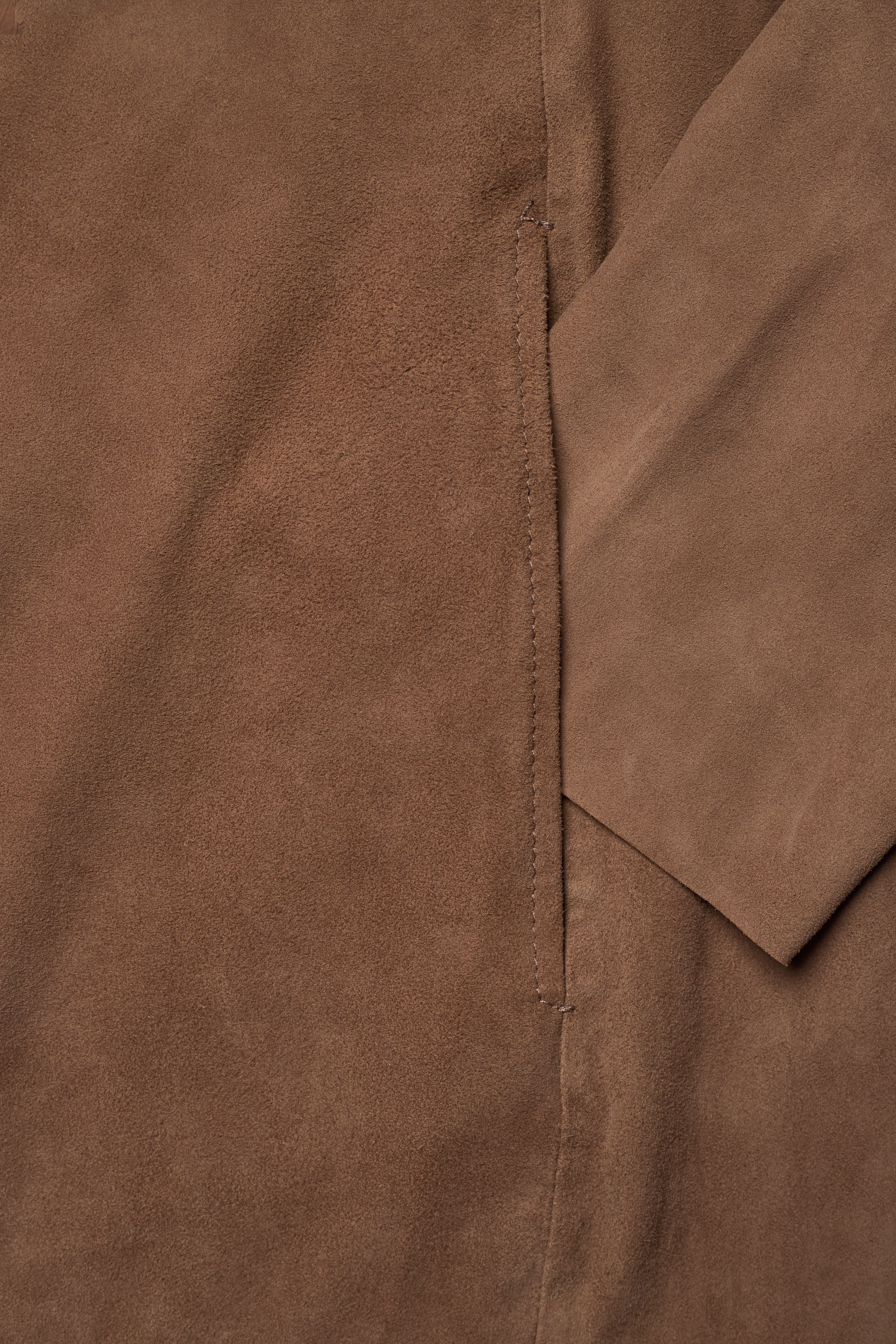 DEPECHE - Long cardigan - mud - 3