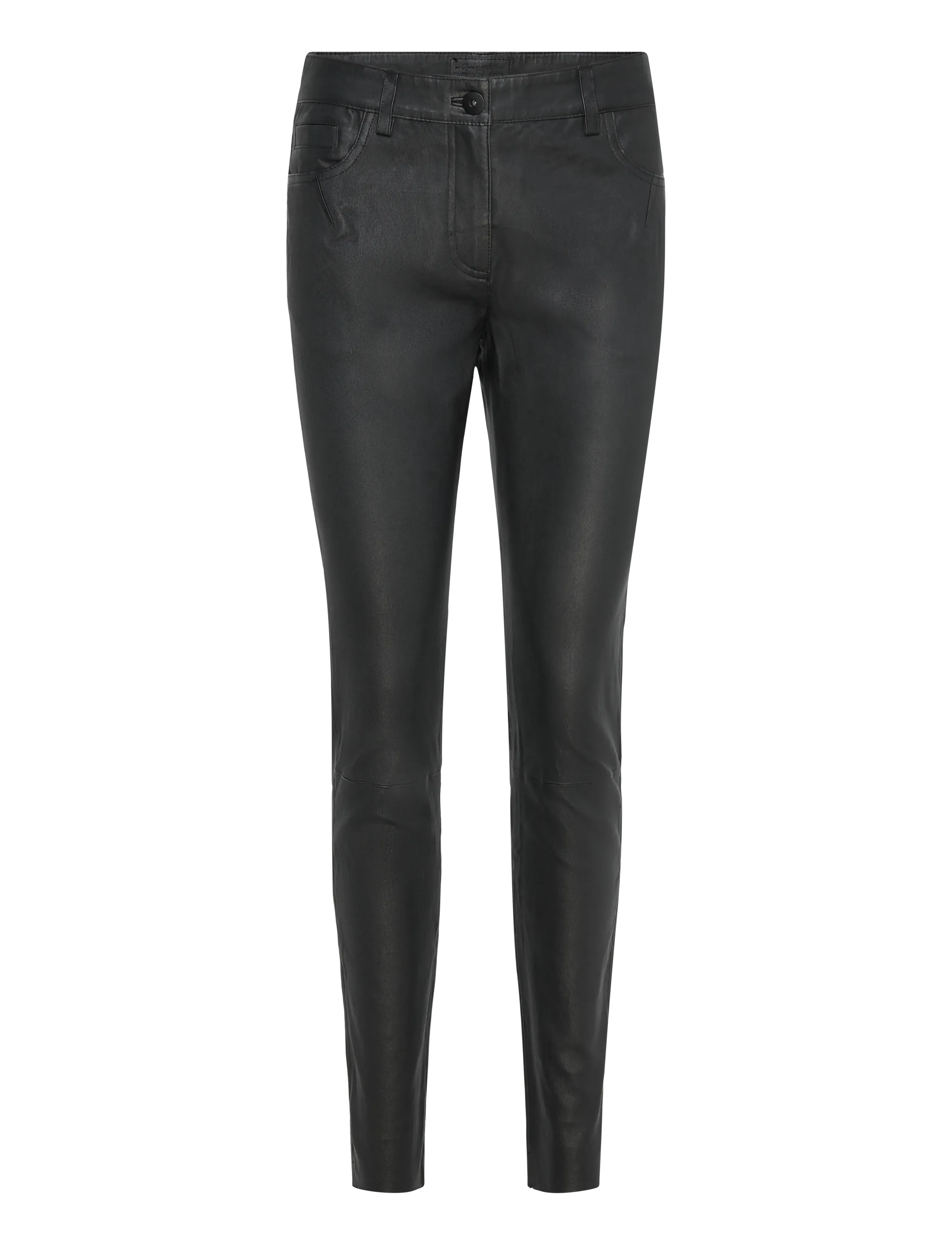 DEPECHE Pants, 44, Trousers, Schwarz - Leather Leggings-trousers, Frauen