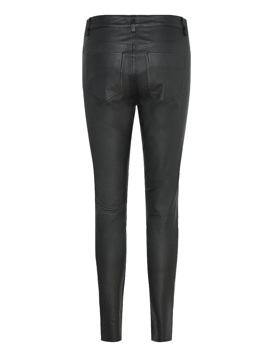 DEPECHE - Pants - lederhosen - black - 1