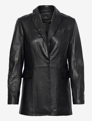 DEPECHE - Jackets - spring jackets - 099 black (nero) - 0