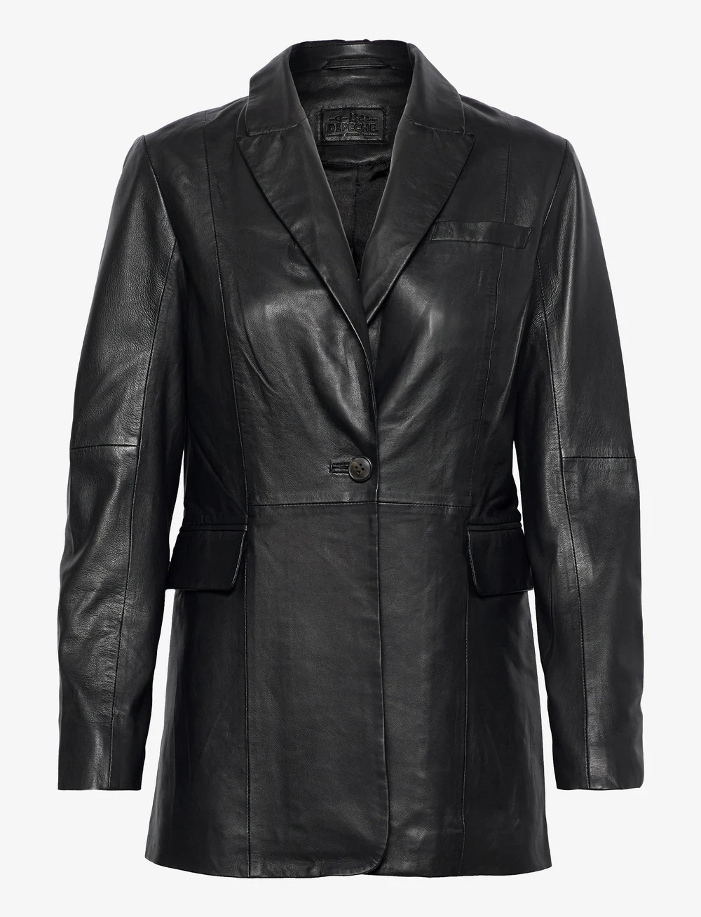 DEPECHE - Blazer - læderjakker - 099 black (nero) - 0