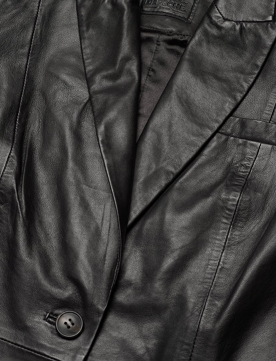 DEPECHE - Blazer - frühlingsjacken - 099 black (nero) - 2