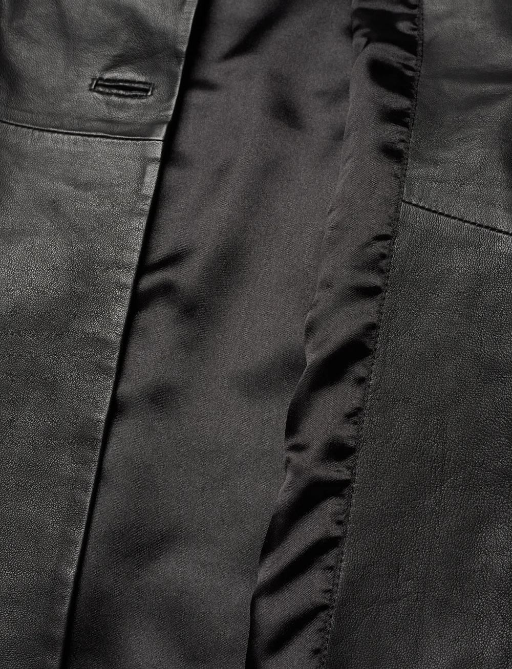 DEPECHE - Blazer - læderjakker - 099 black (nero) - 4