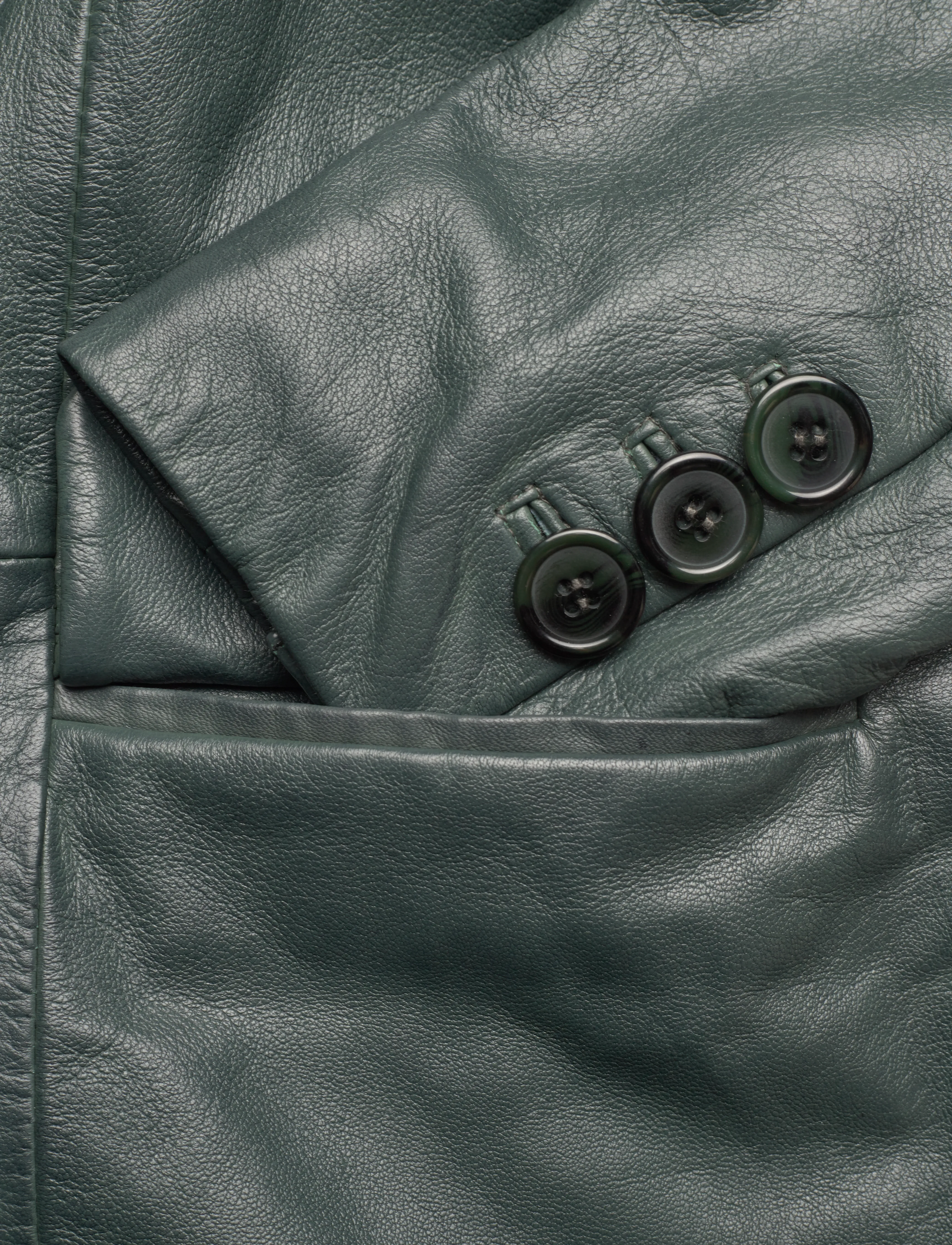 DEPECHE - Blazer - frühlingsjacken - 102 bottle green - 3