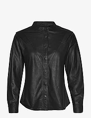 DEPECHE - Shirt - long-sleeved shirts - black - 0