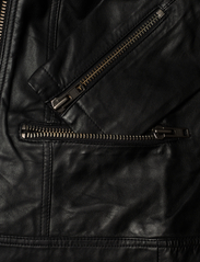 DEPECHE - Biker jacket - vårjakker - black - 4
