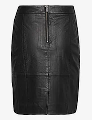 DEPECHE - DicteDEP Leather Skirt - nederdele i læder - black - 1