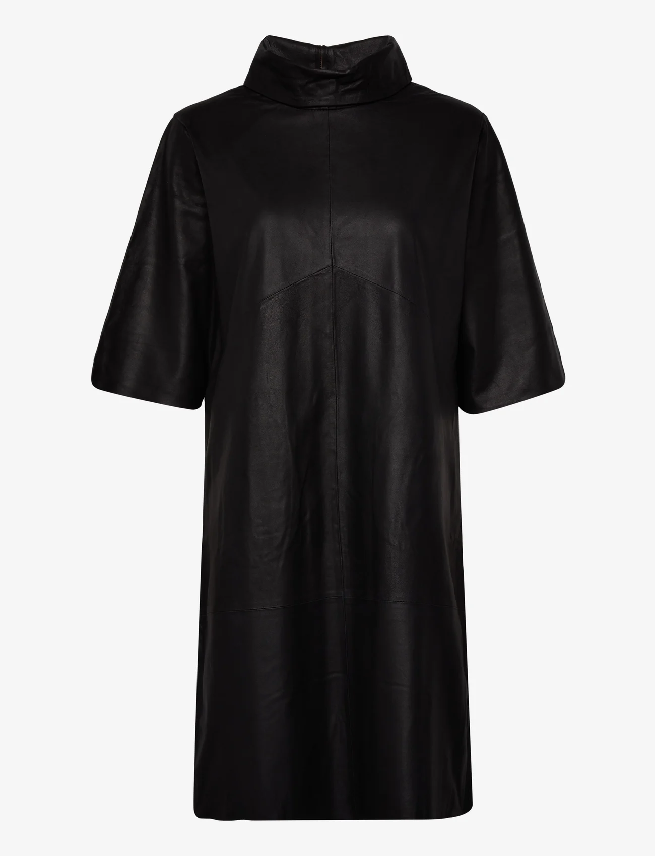 DEPECHE - Dress - vidutinio ilgio suknelės - 099 black (nero) - 0