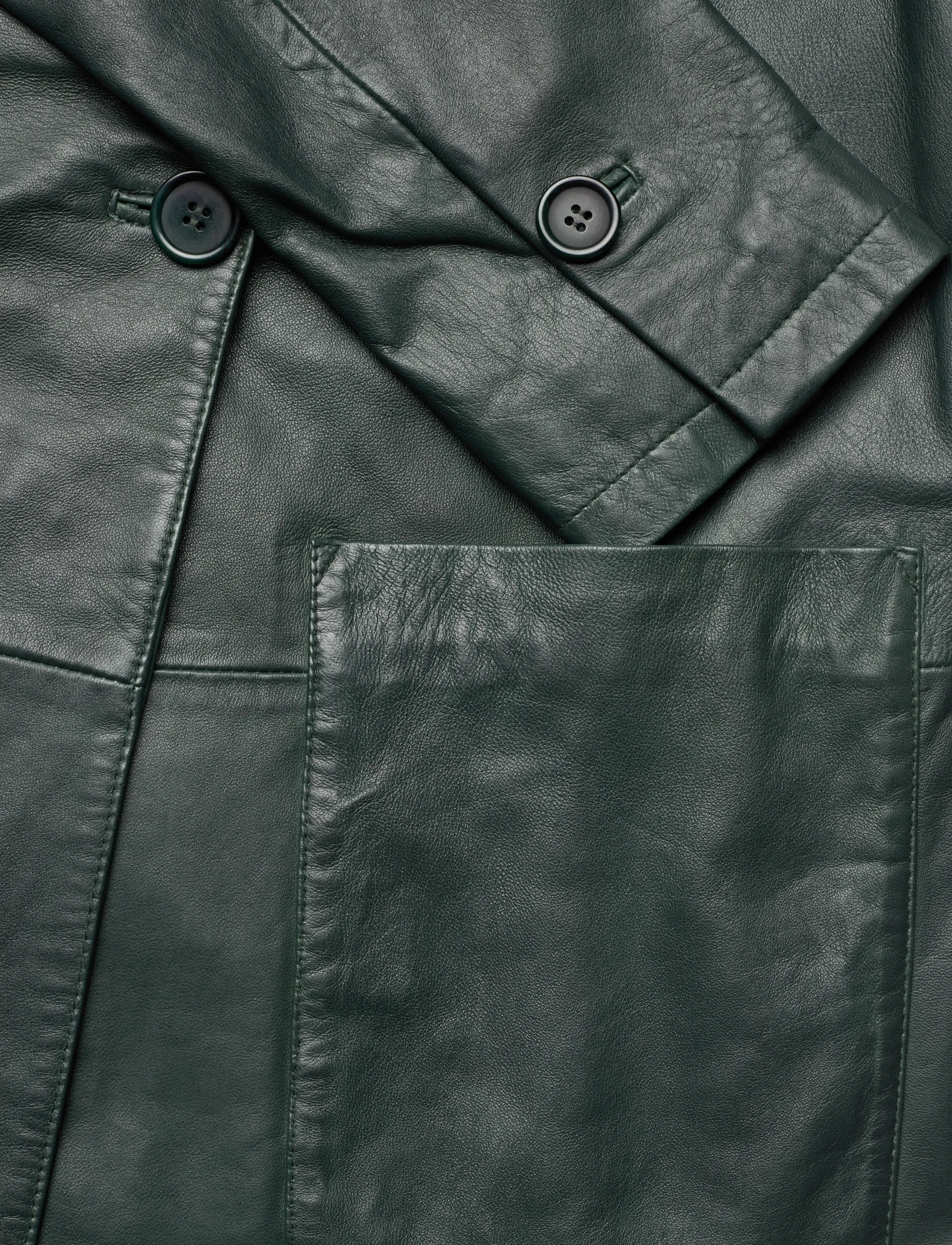 DEPECHE - MayaDEP Blazer - outerwear - 102 bottle green - 3
