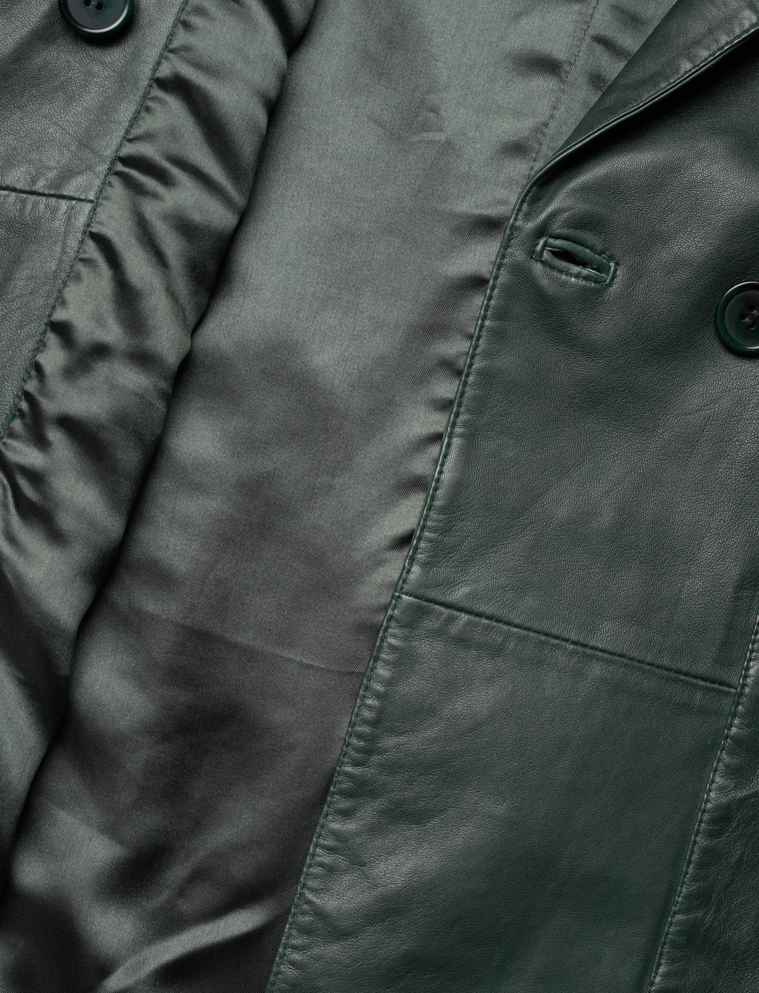 DEPECHE - MayaDEP Blazer - outerwear - 102 bottle green - 4